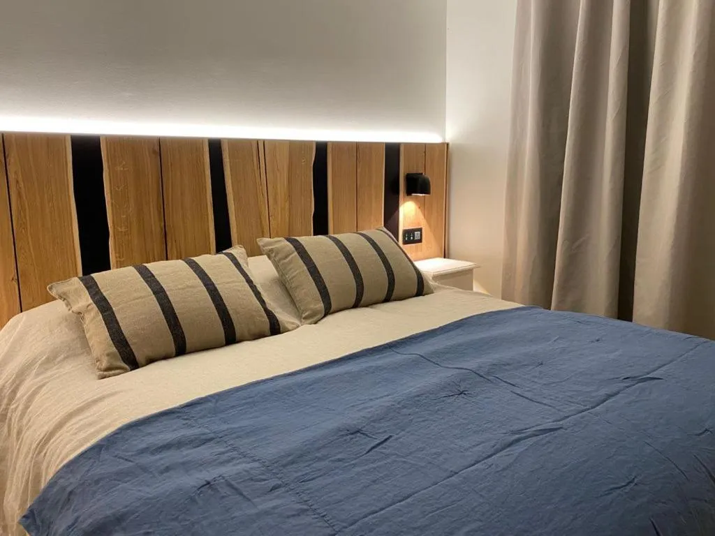 Bed in Hotel Arimune