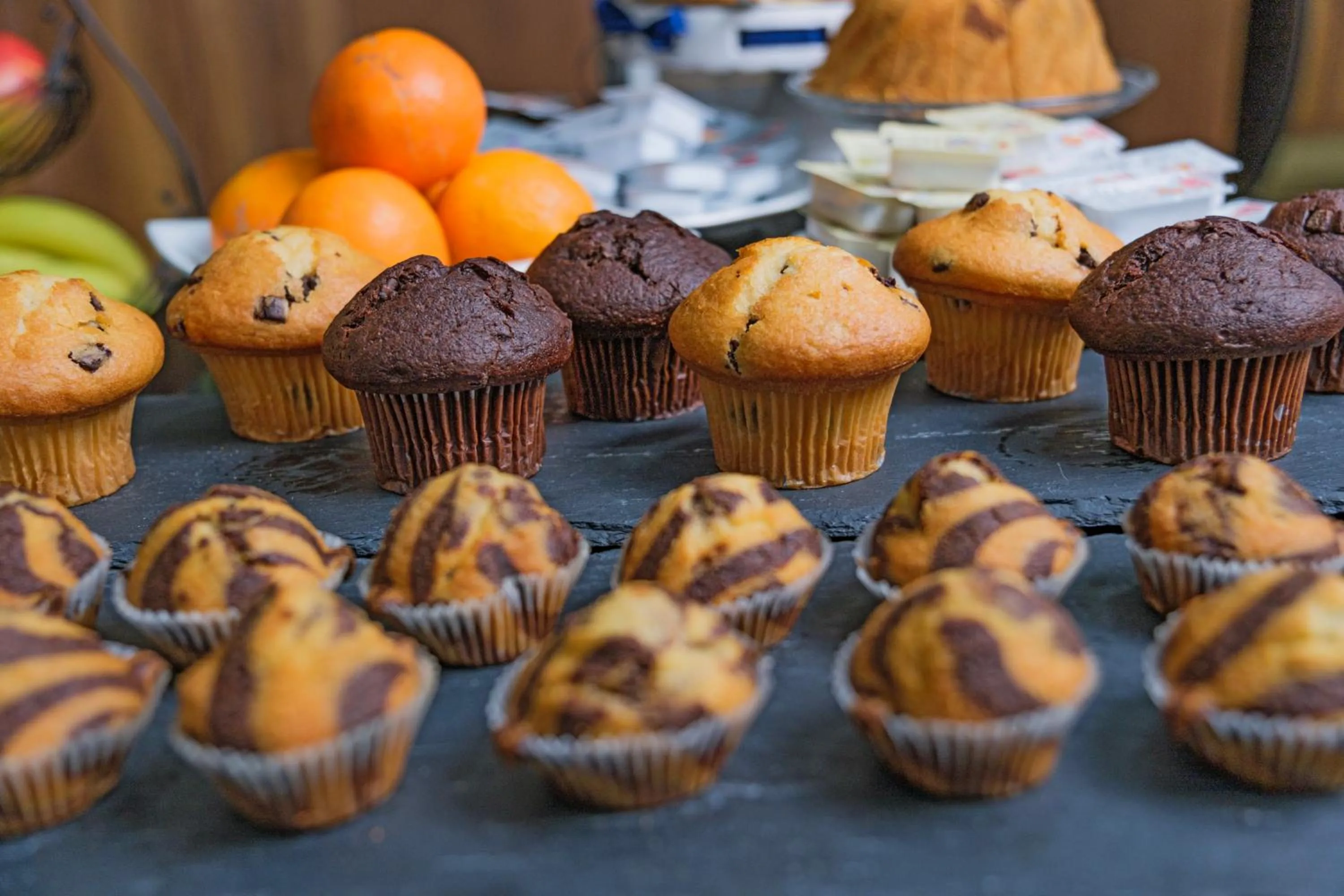 Buffet breakfast in Hotel George Vienna