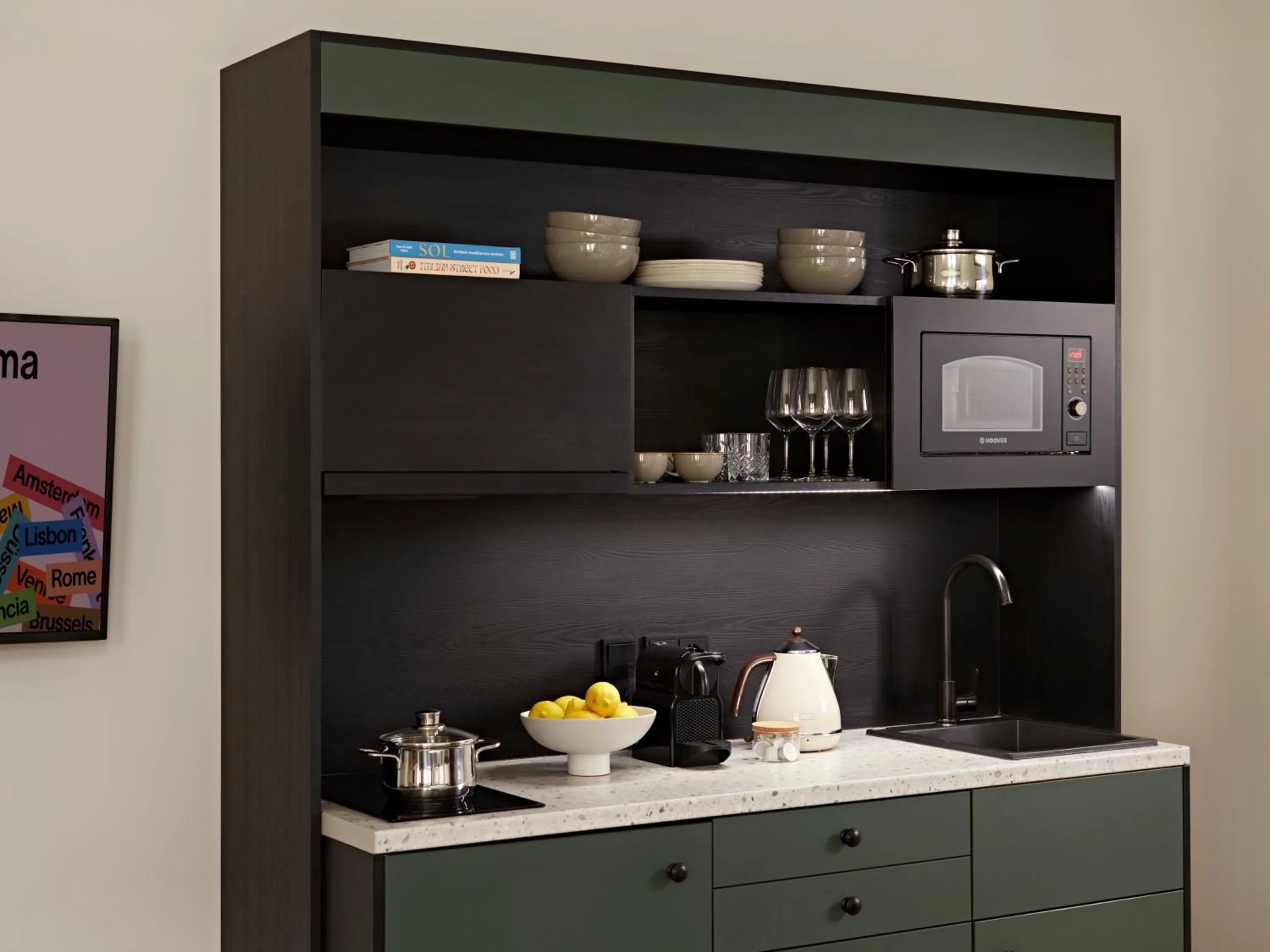 Kitchen or kitchenette in Numa Berlin Novela