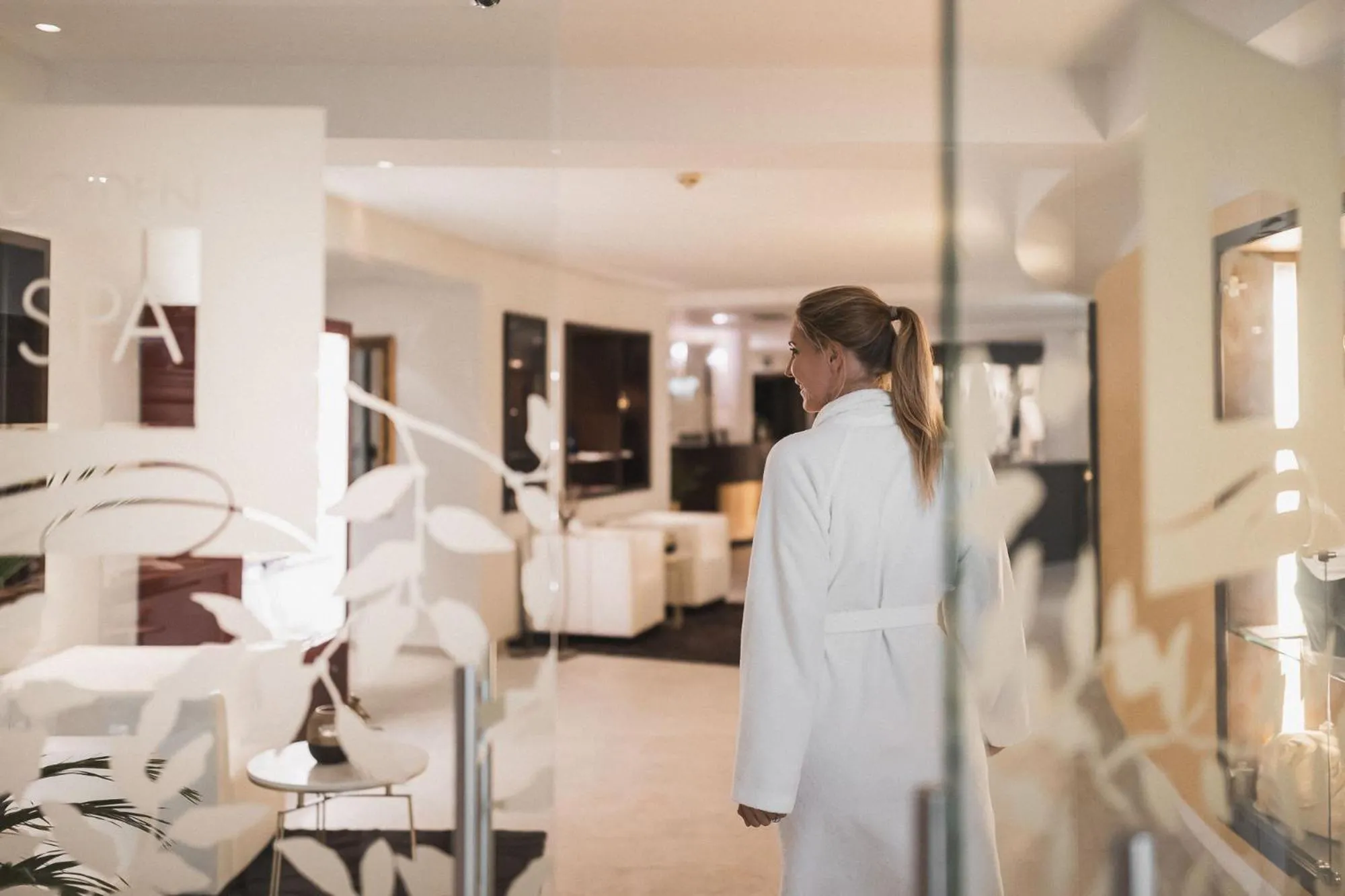 Sauna, Bed in Hotel Ansitz Plantiz