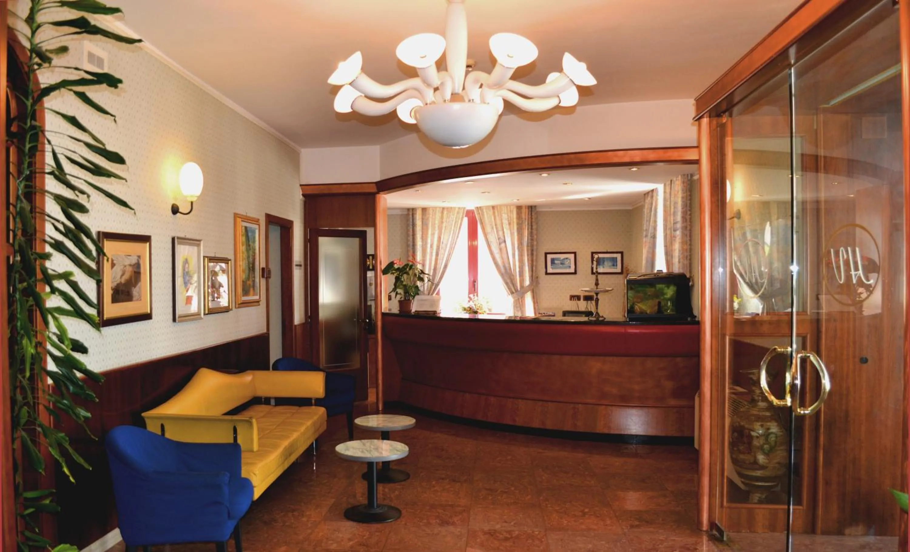 Lobby or reception in Hotel Victoria