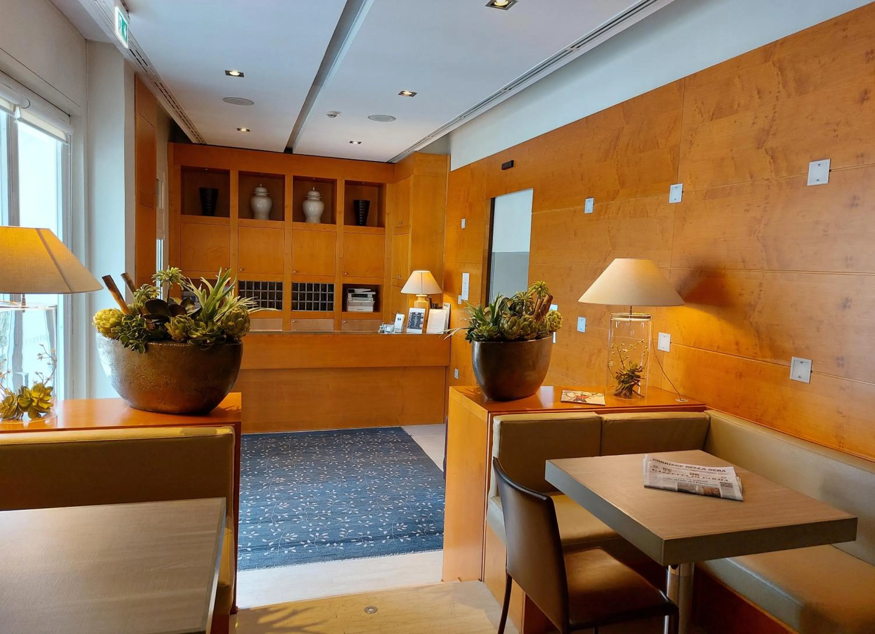 Lobby or reception in Hotel Daniel & Ristorante Cocchi