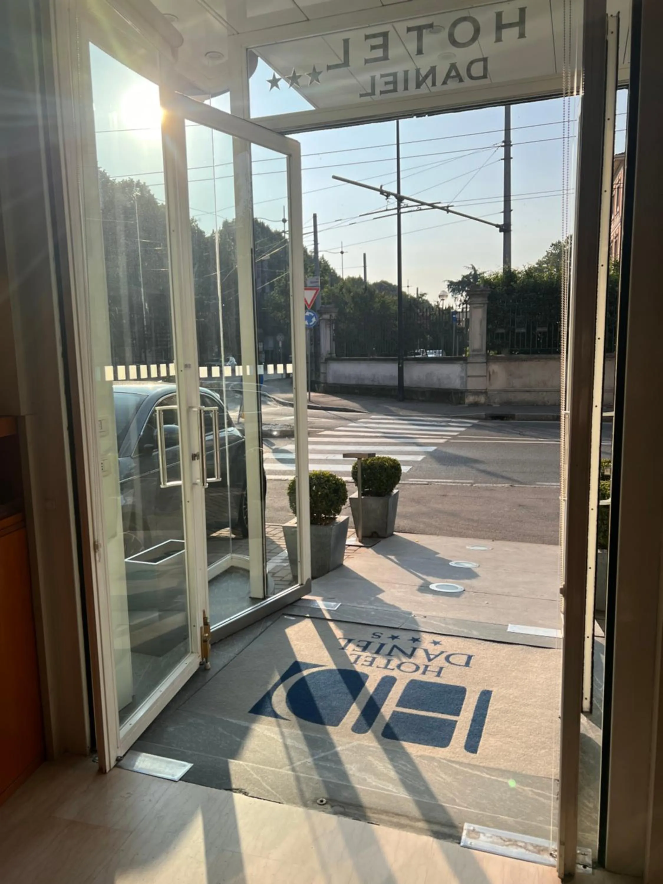 Property building in Hotel Daniel & Ristorante Cocchi