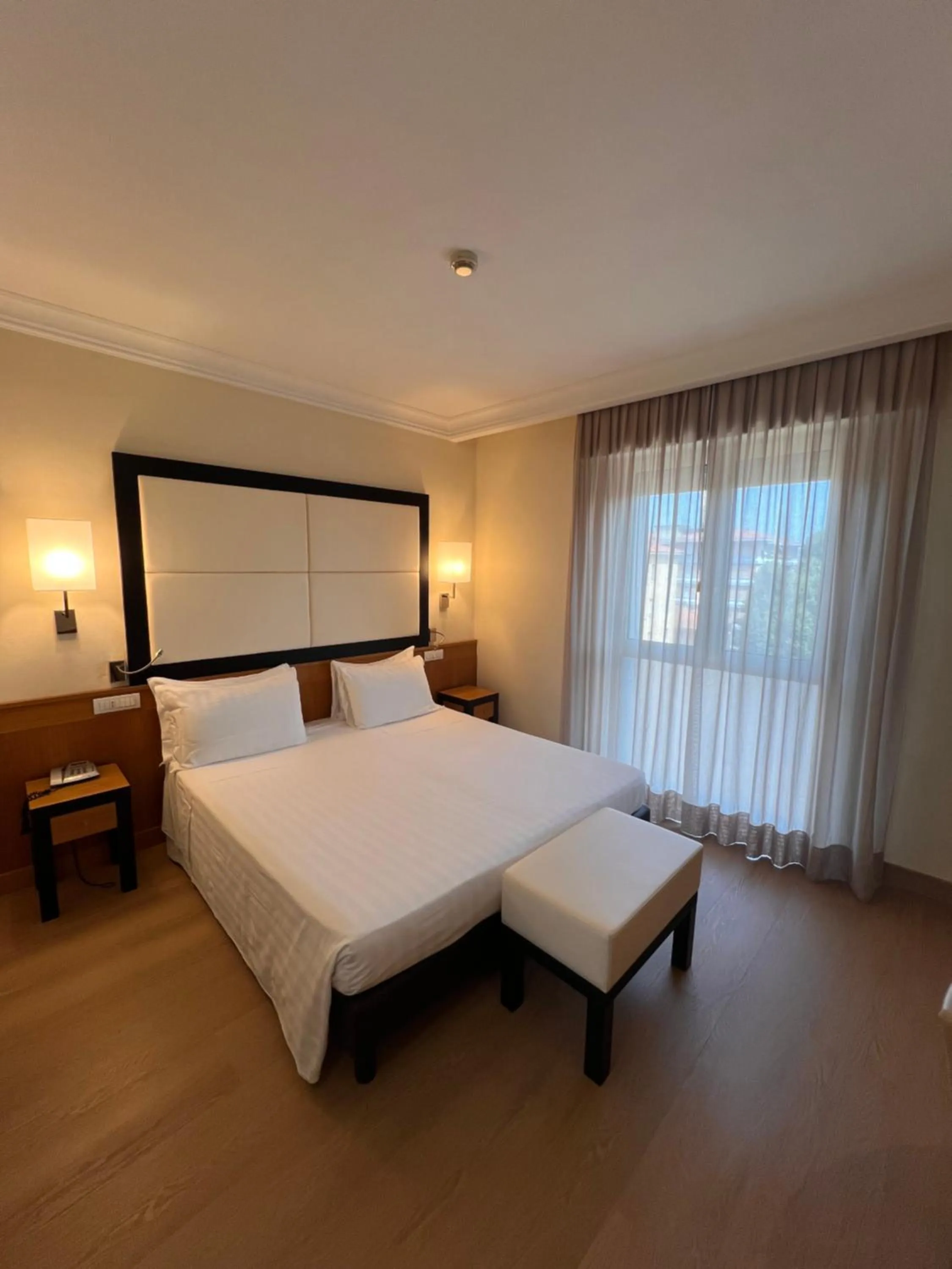 Bedroom, Bed in Hotel Daniel & Ristorante Cocchi