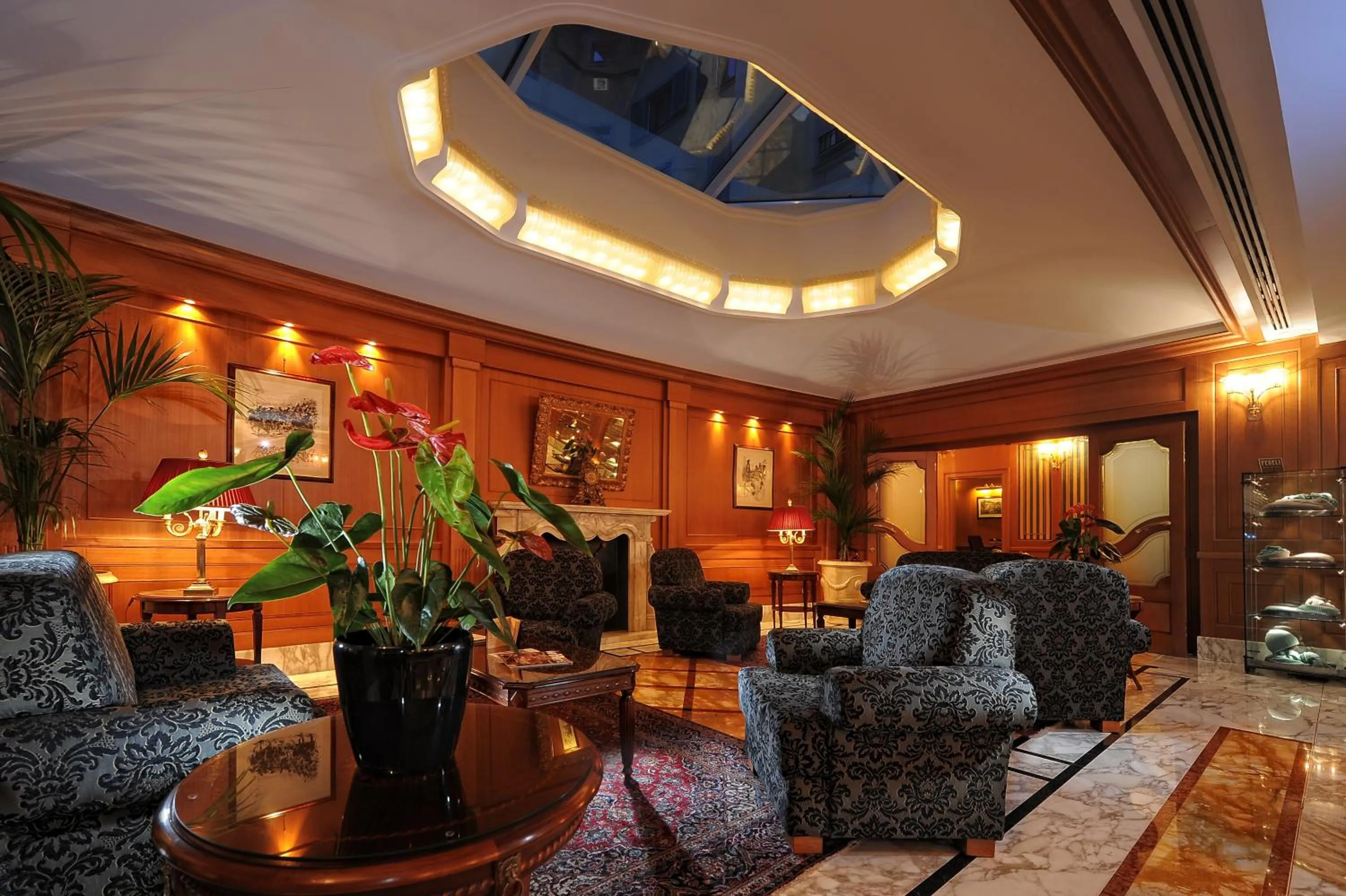 Lounge or bar in Hotel Manzoni