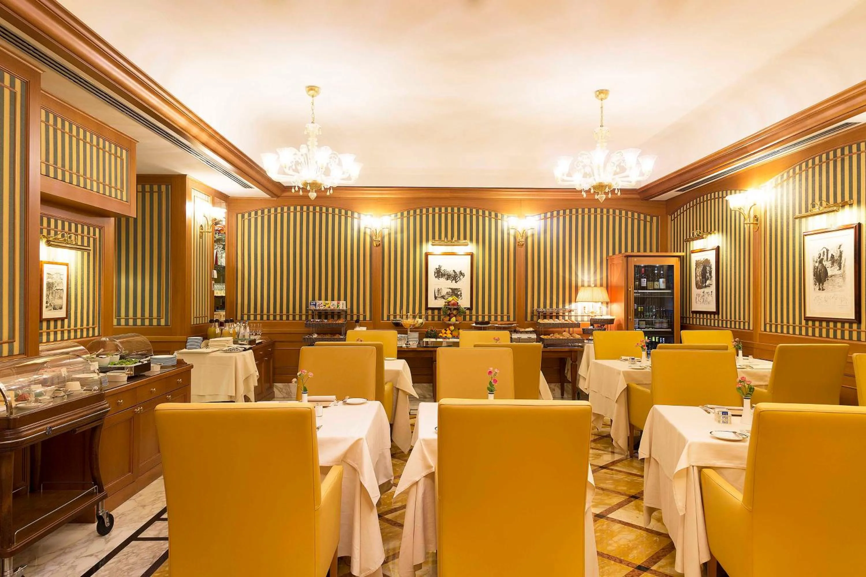 Restaurant/places to eat in Hotel Manzoni