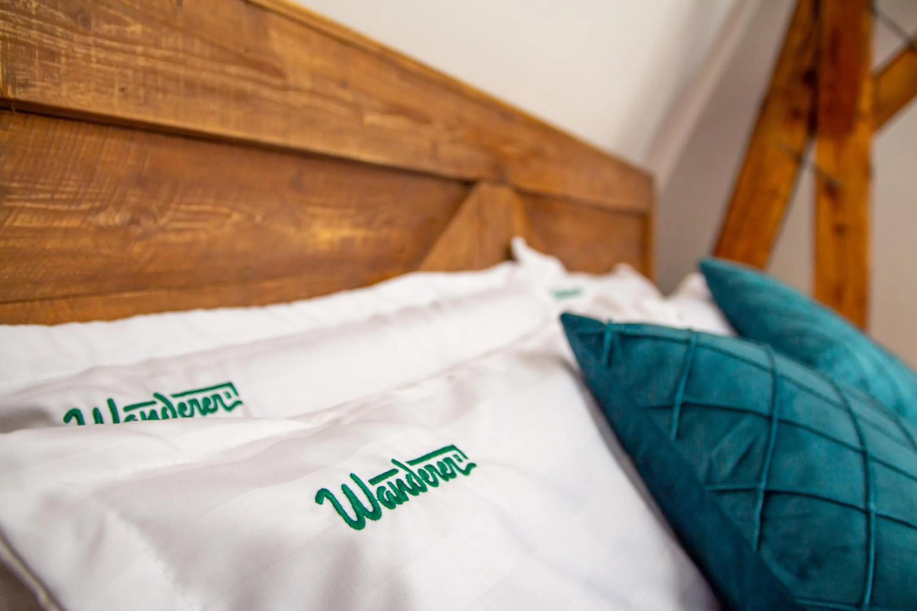 Bed in Wanderer Sighisoara