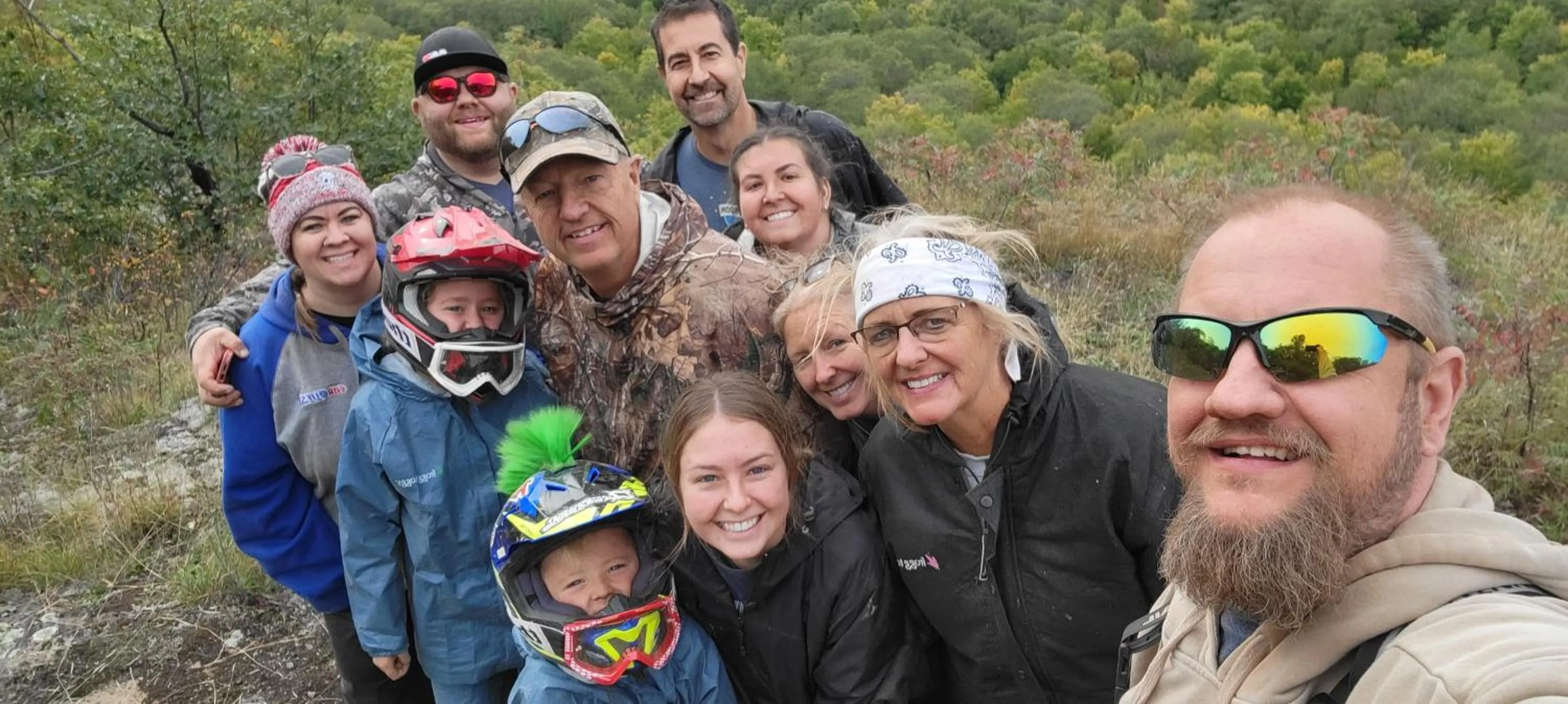 People in Snow Chasers Lodge