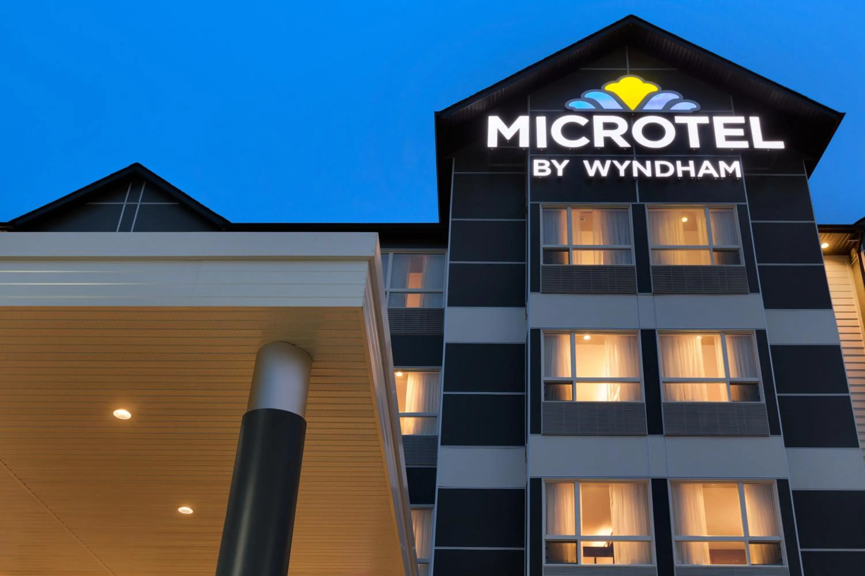 Facade/entrance in Microtel Inn & Suites by Wyndham Lloydminster