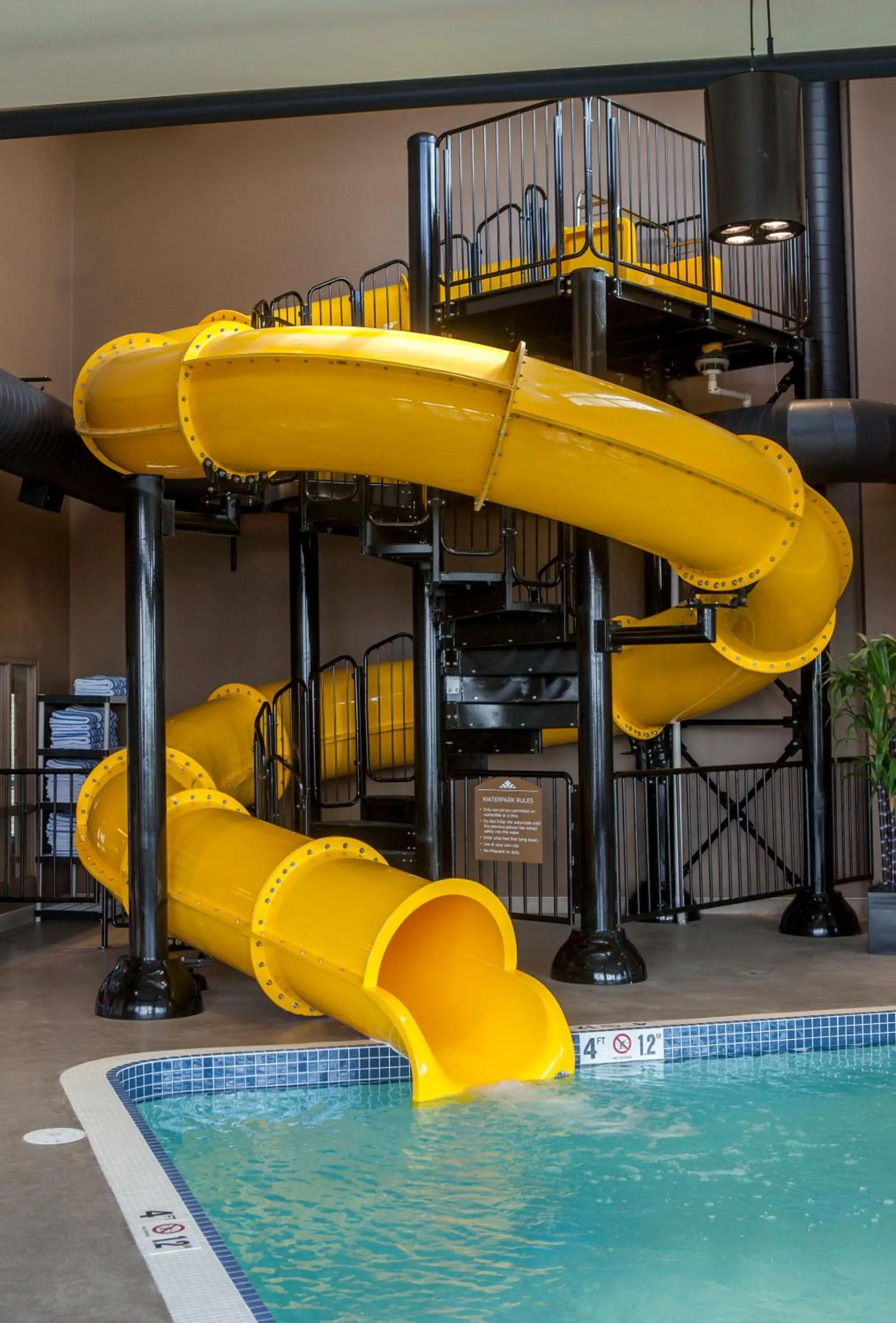 Aqua park in Microtel Inn & Suites by Wyndham Lloydminster