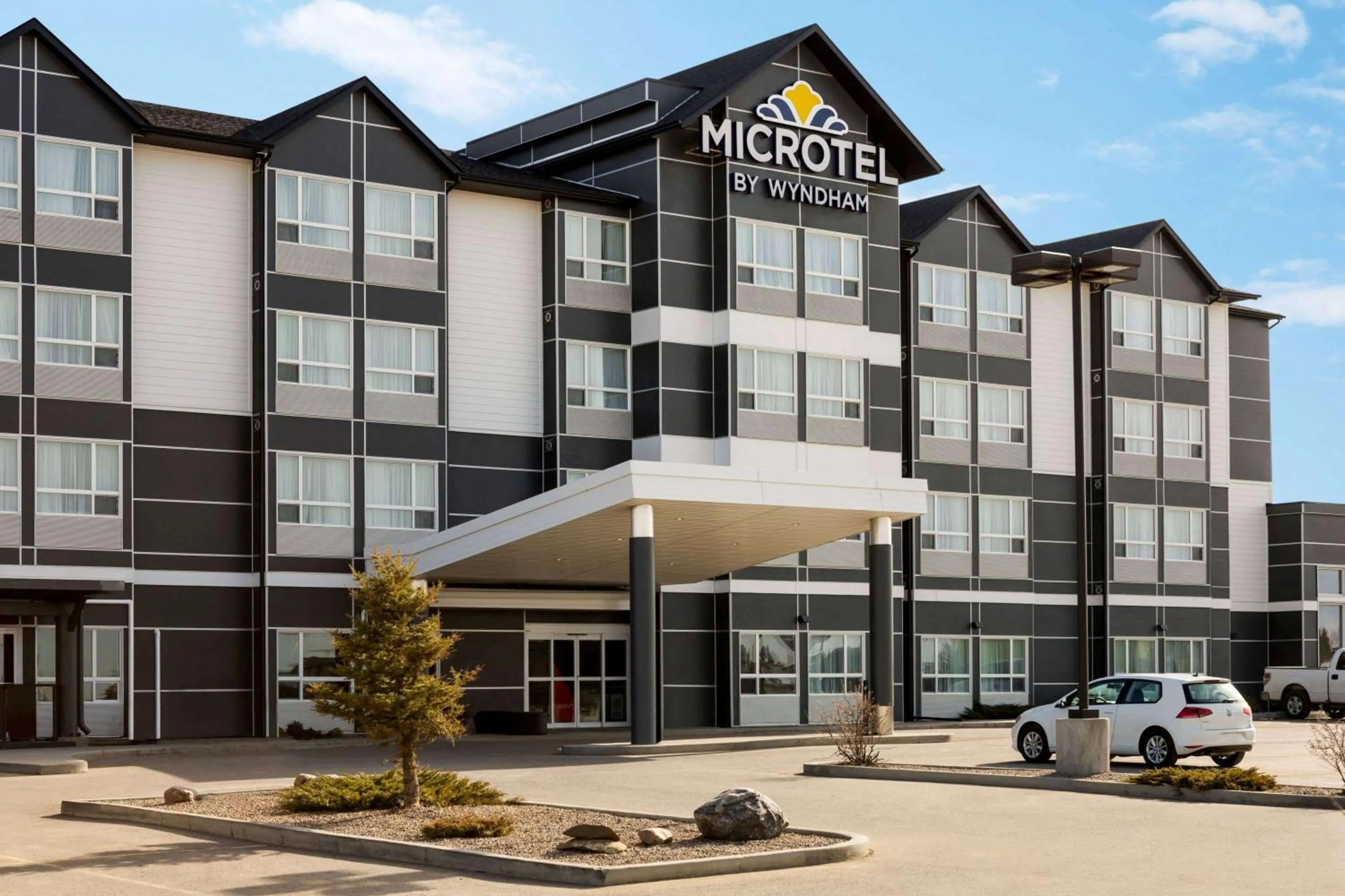Property building in Microtel Inn & Suites by Wyndham Lloydminster