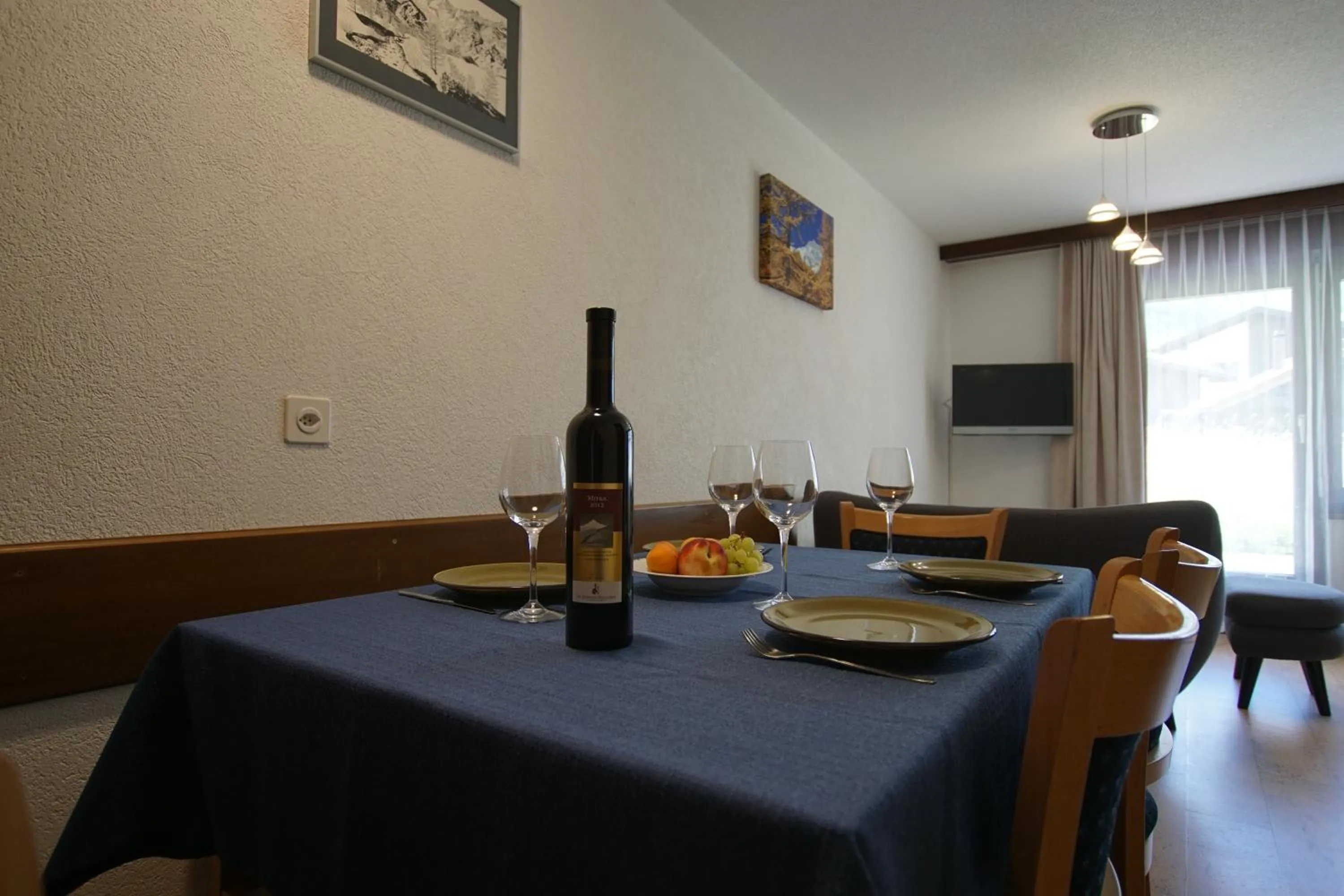 Dining area in Haus Amor
