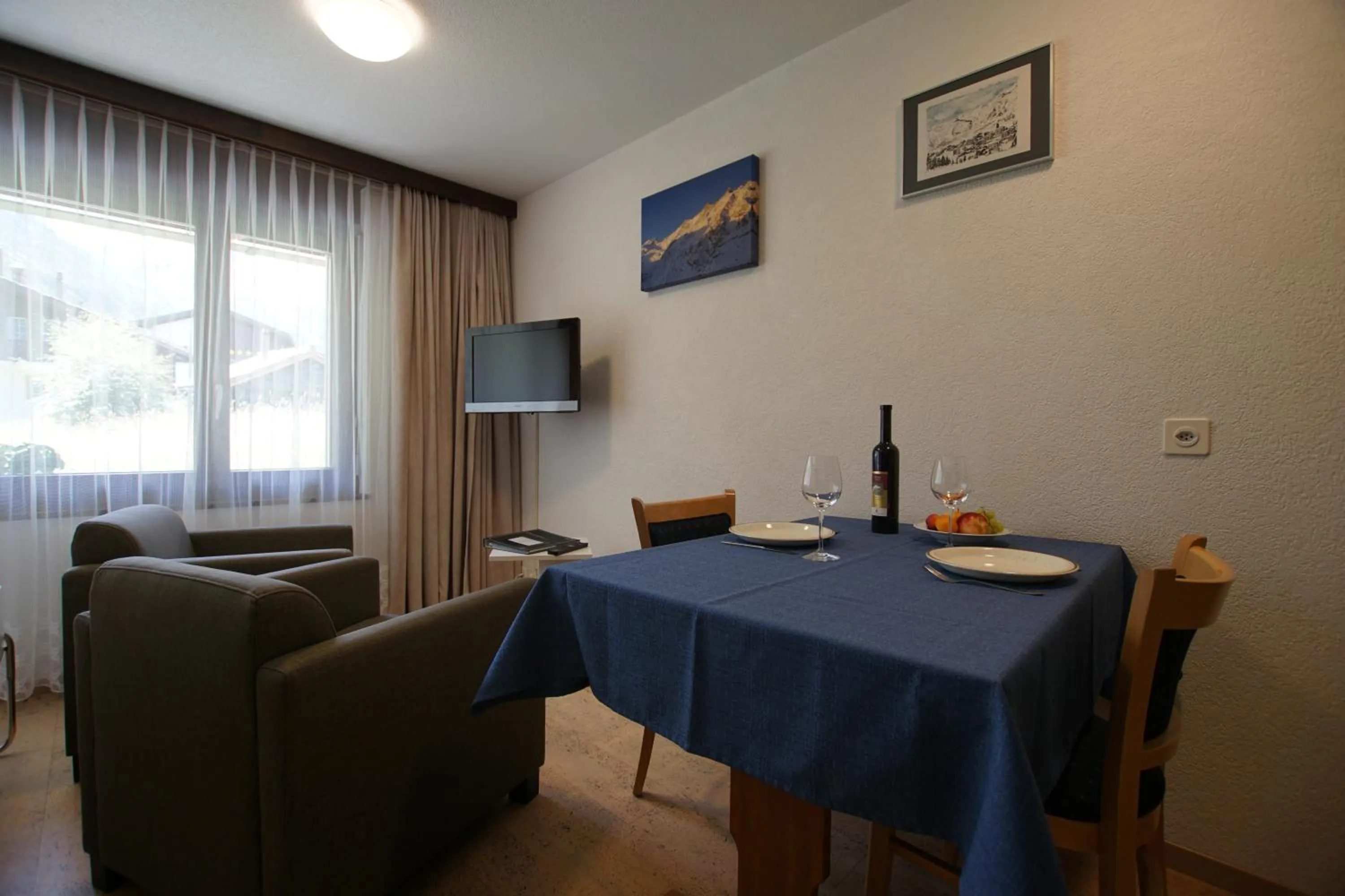 Dining area in Haus Amor