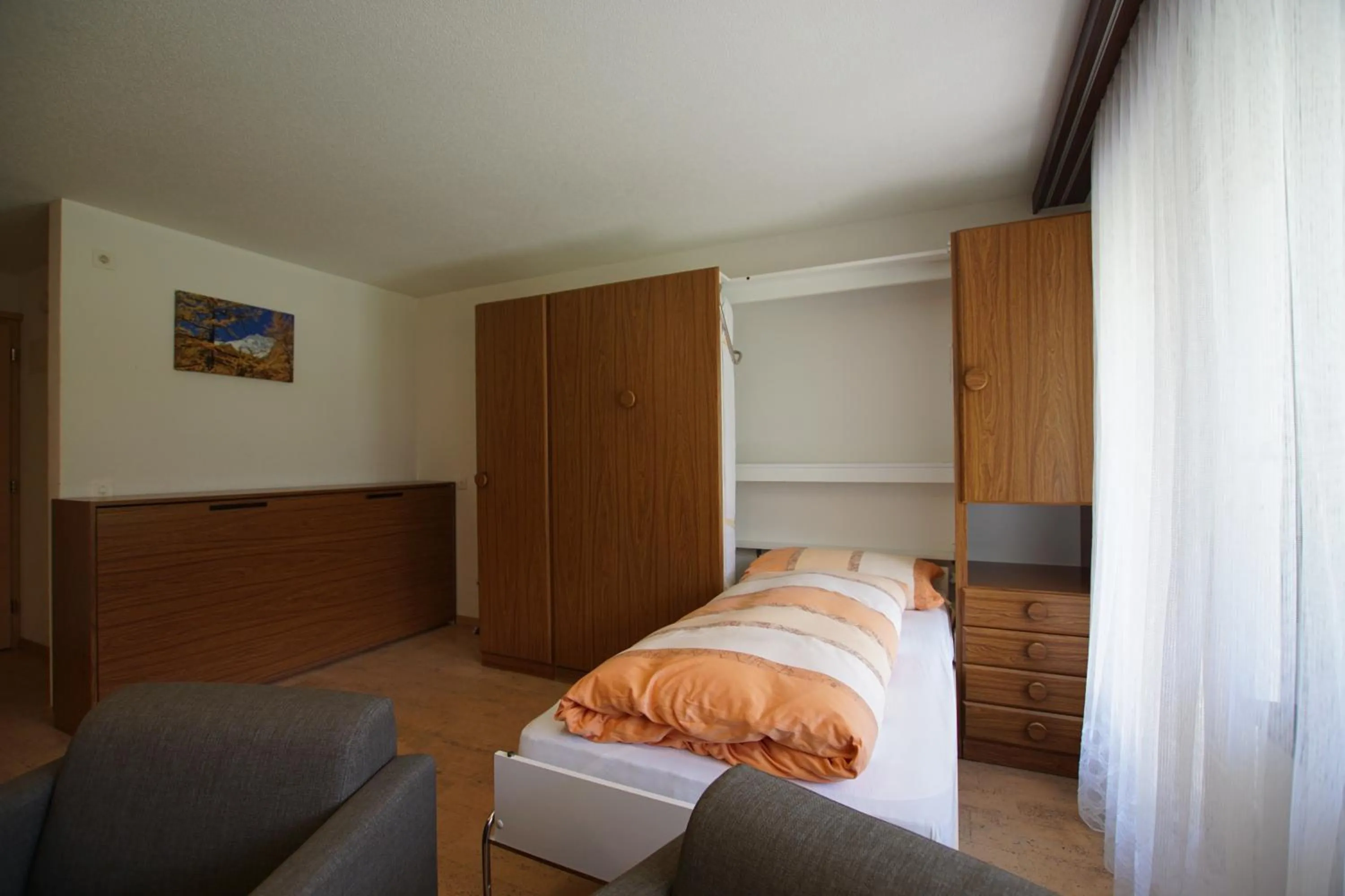 Living room, Bed in Haus Amor