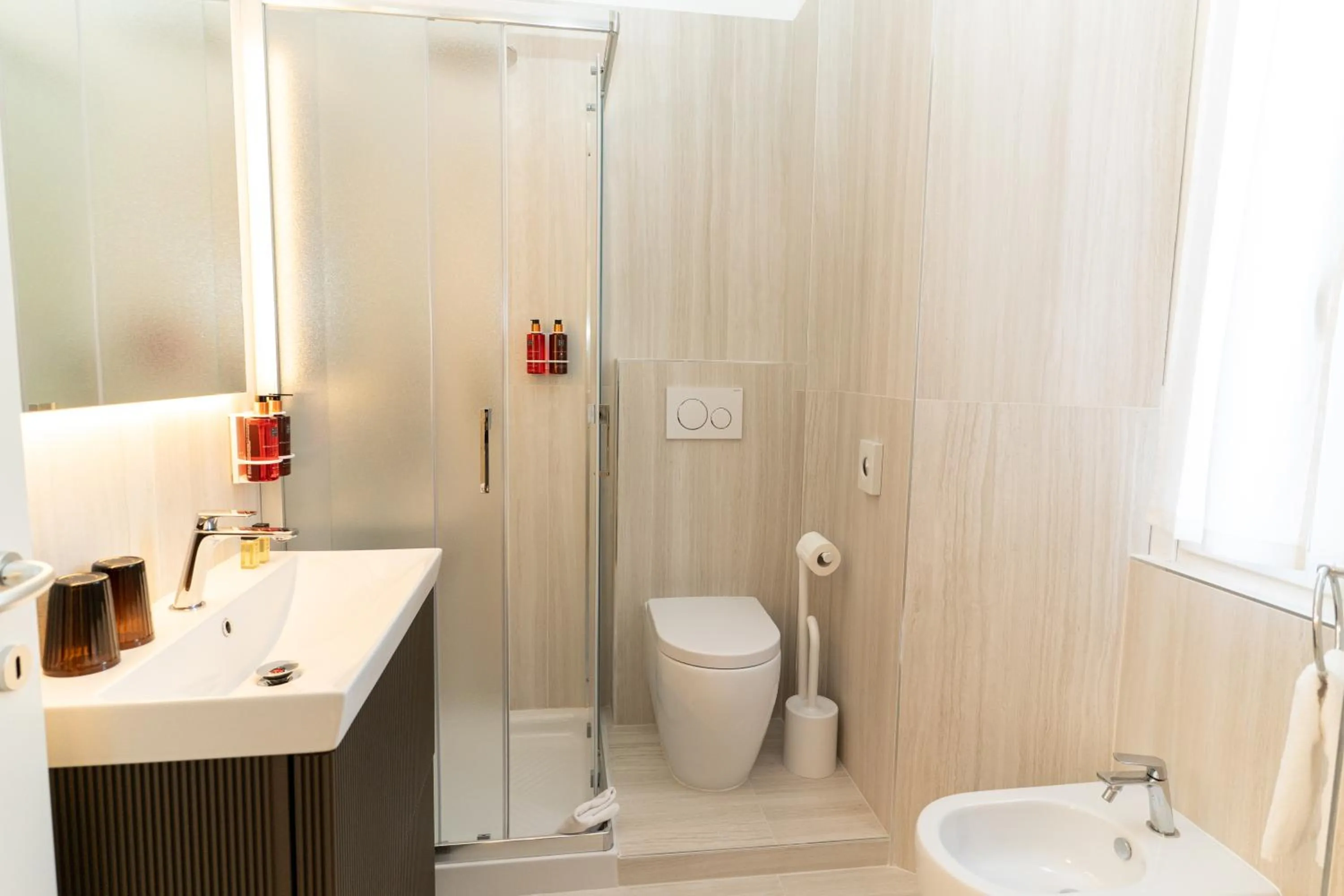 Shower in Residence Villa Bottacin