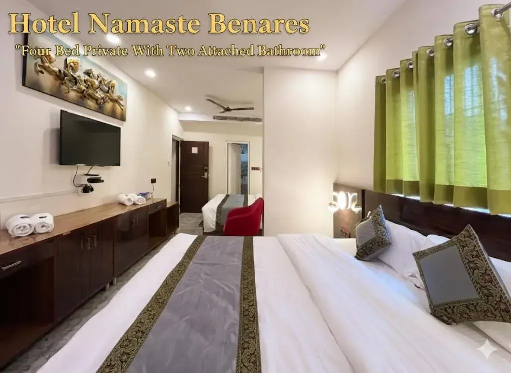 Double or Twin Room with Private Bathroom in Namaste Benares Varanasi Double or Twin Room with Private Bathroom in Namaste Benares Varanasi