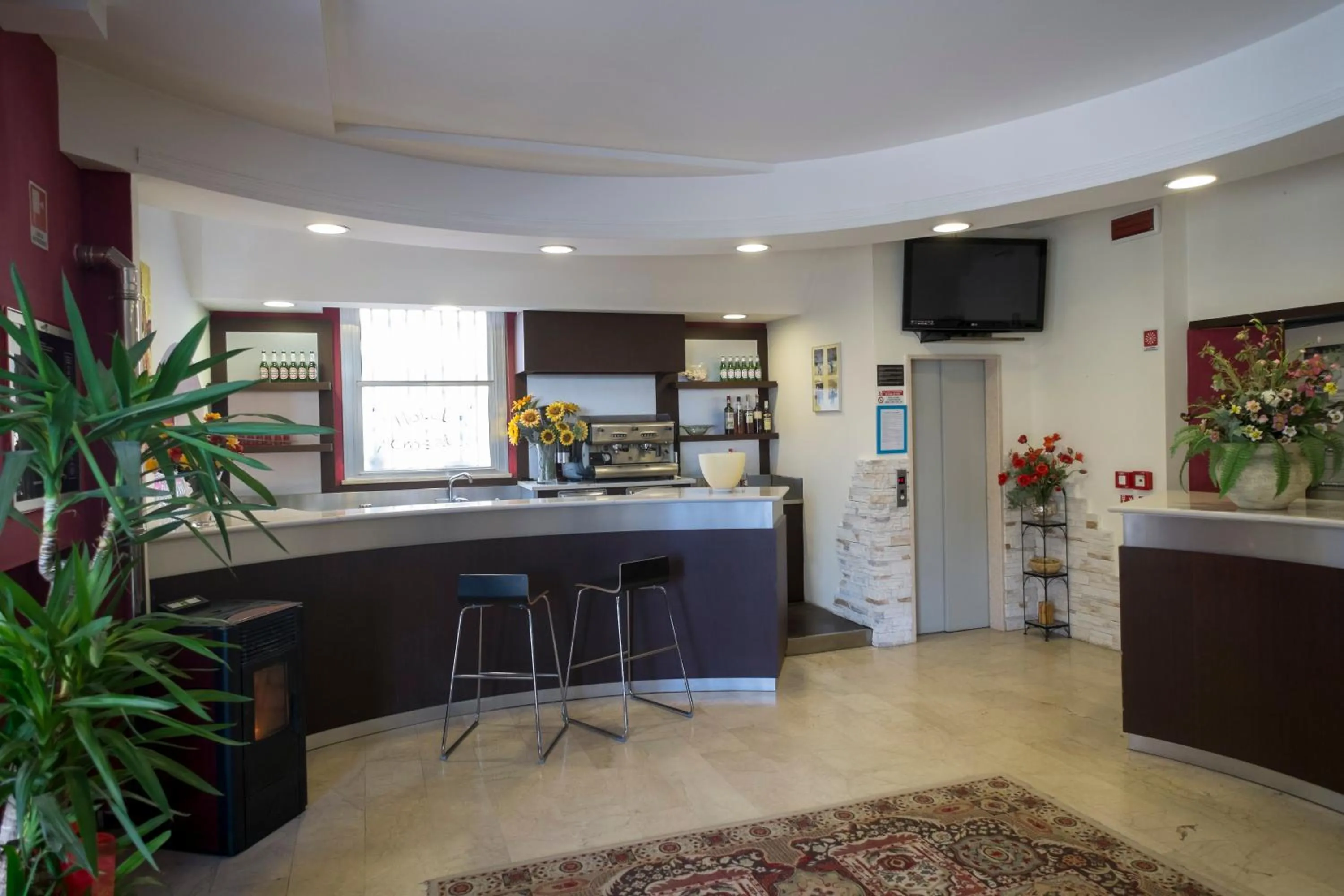 Lobby or reception in Hotel Crosal