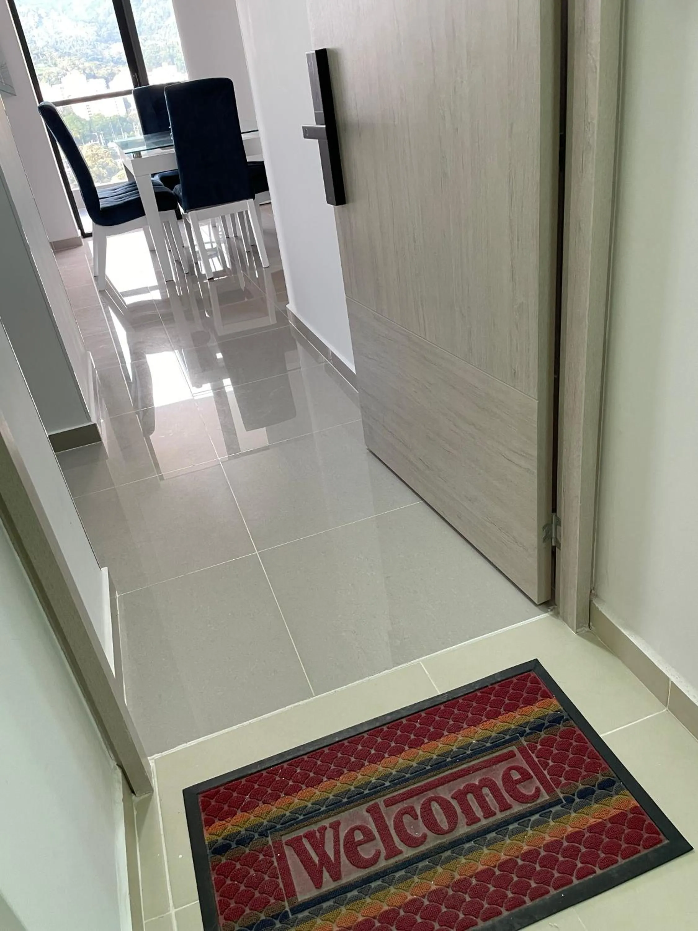 Lobby or reception in Moderno y cómodo apartamento en Puerta del Sol