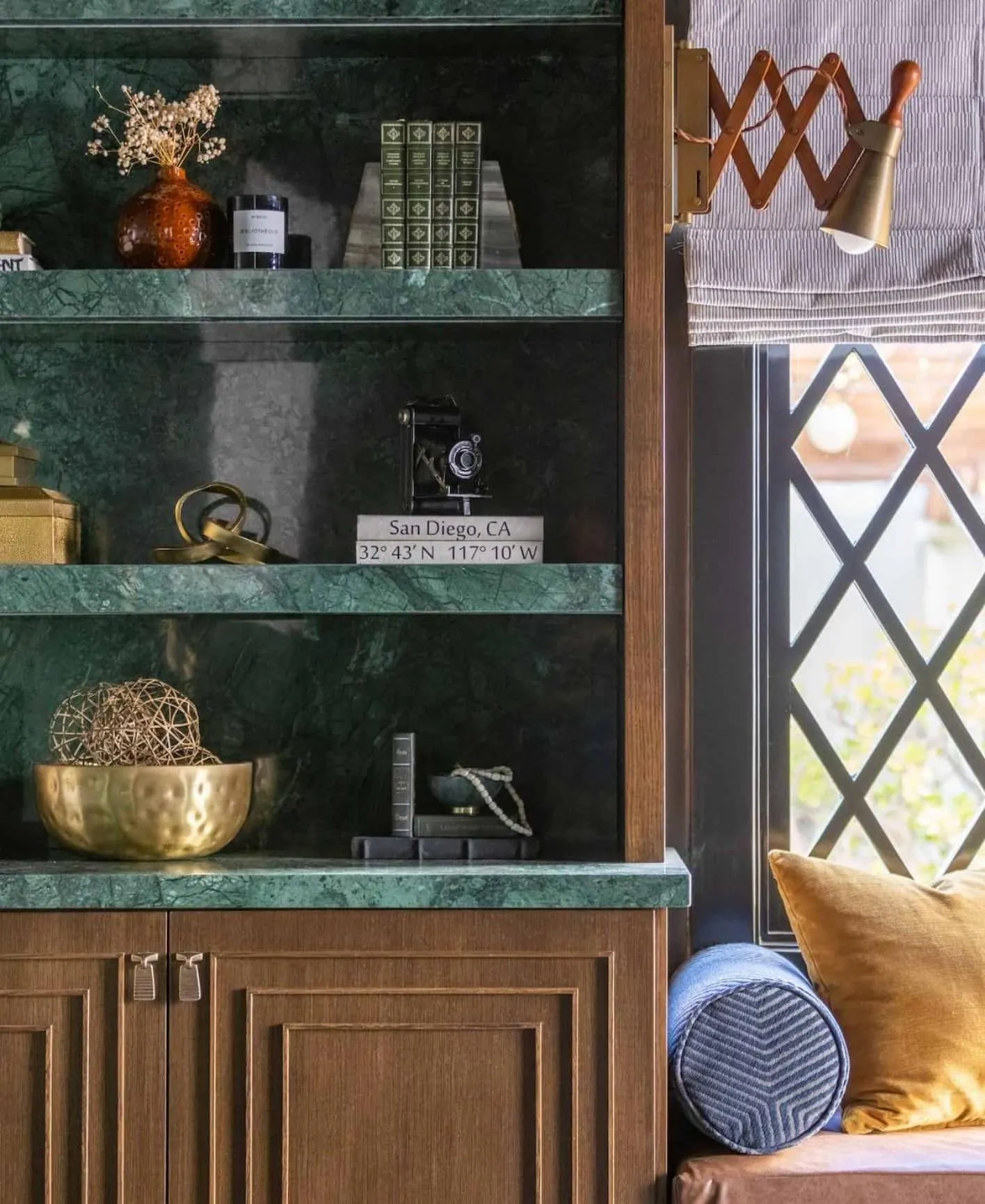 Decorative detail in Orli La Jolla