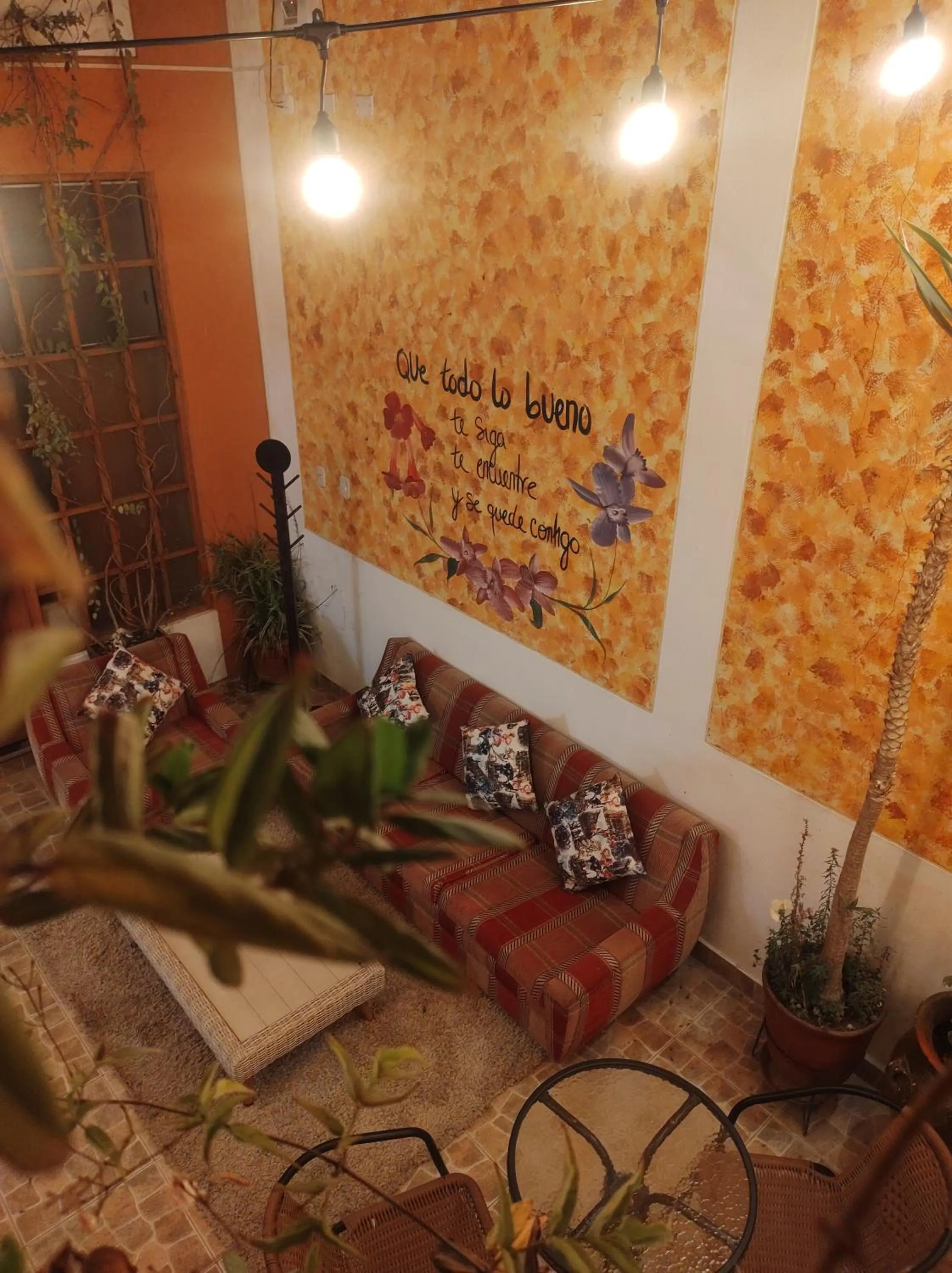 Patio in Eco Bunnu Inn