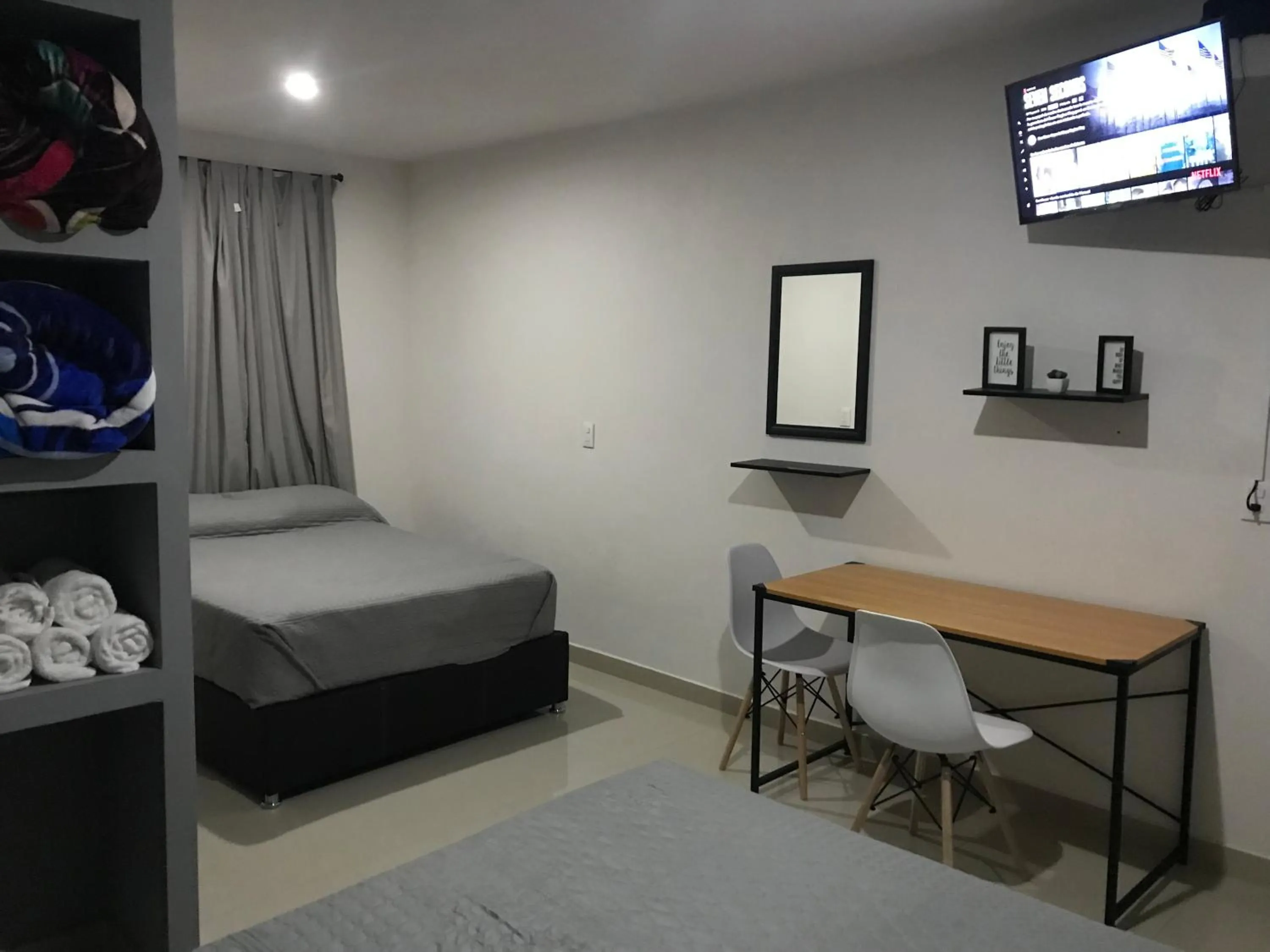 Bed in HOTEL NUEVA LUNA