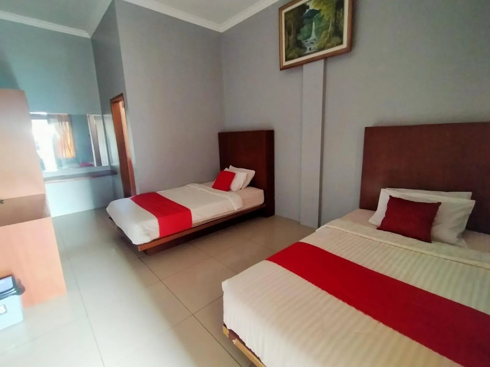 Bed in Hotel Asri Baru