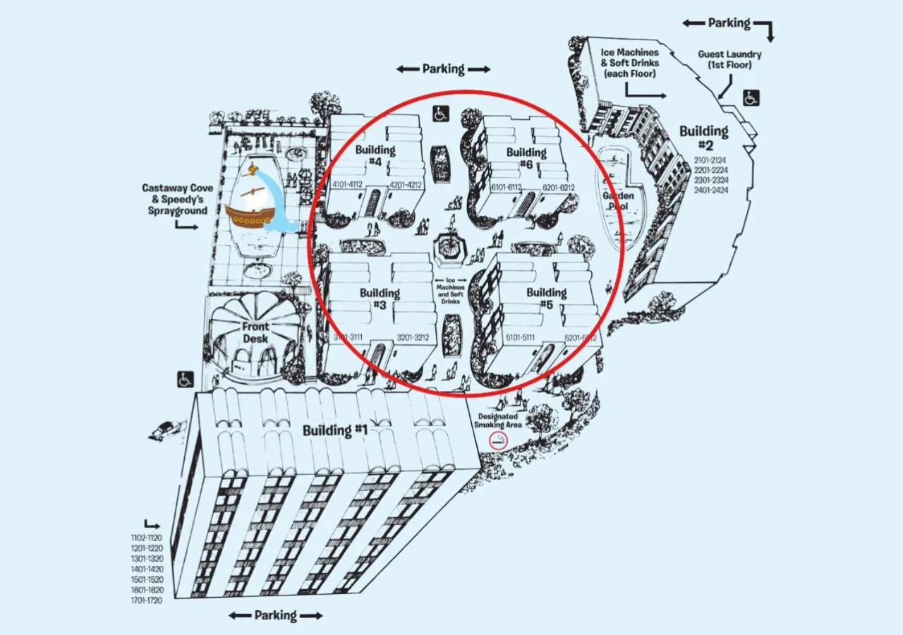 Property building in Howard Johnson by Wyndham Anaheim Hotel & Water Playground