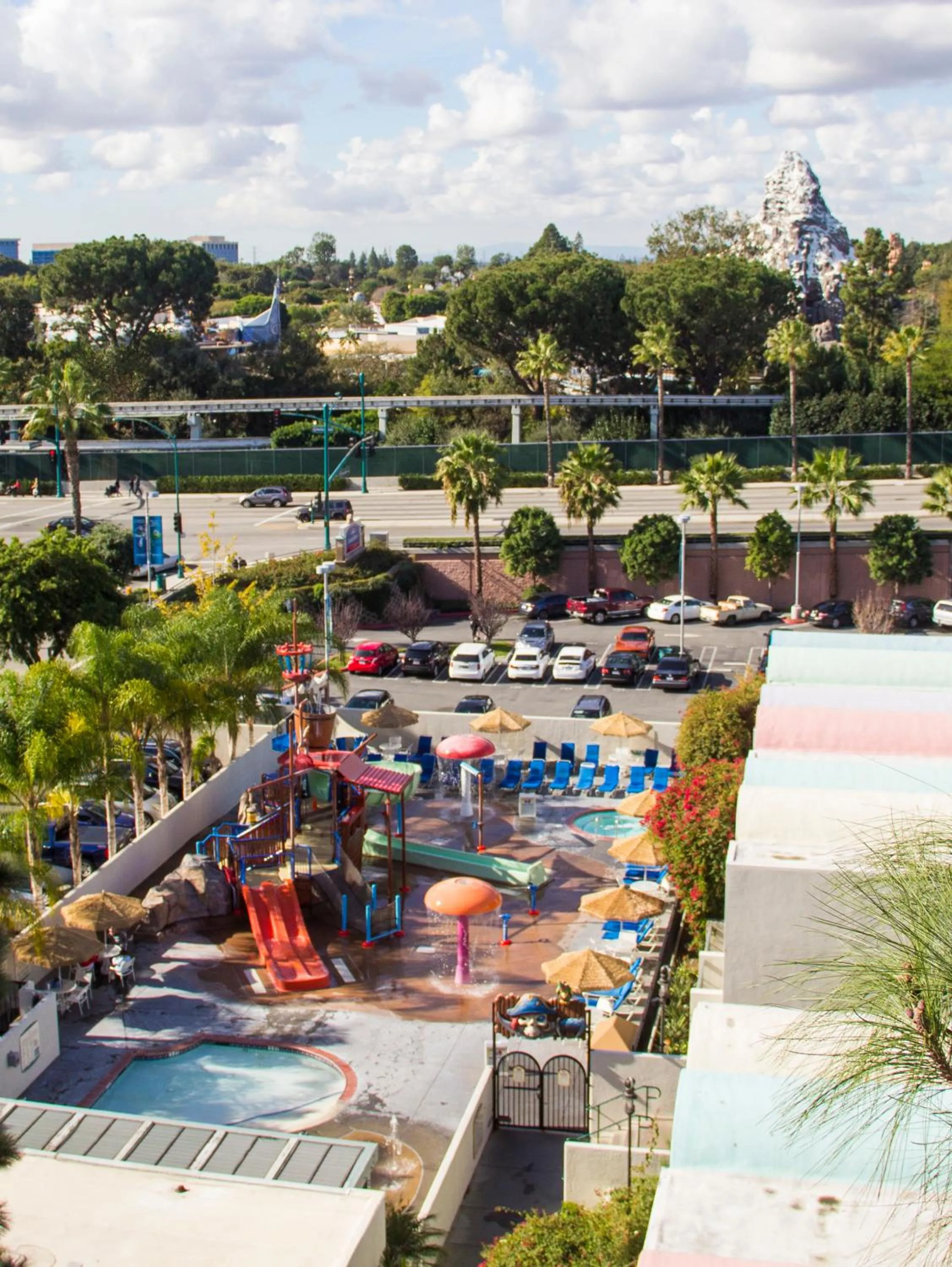 View (from property/room) in Howard Johnson by Wyndham Anaheim Hotel & Water Playground
