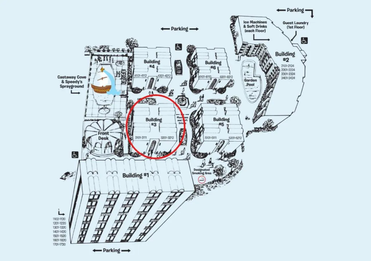 Property building in Howard Johnson by Wyndham Anaheim Hotel & Water Playground