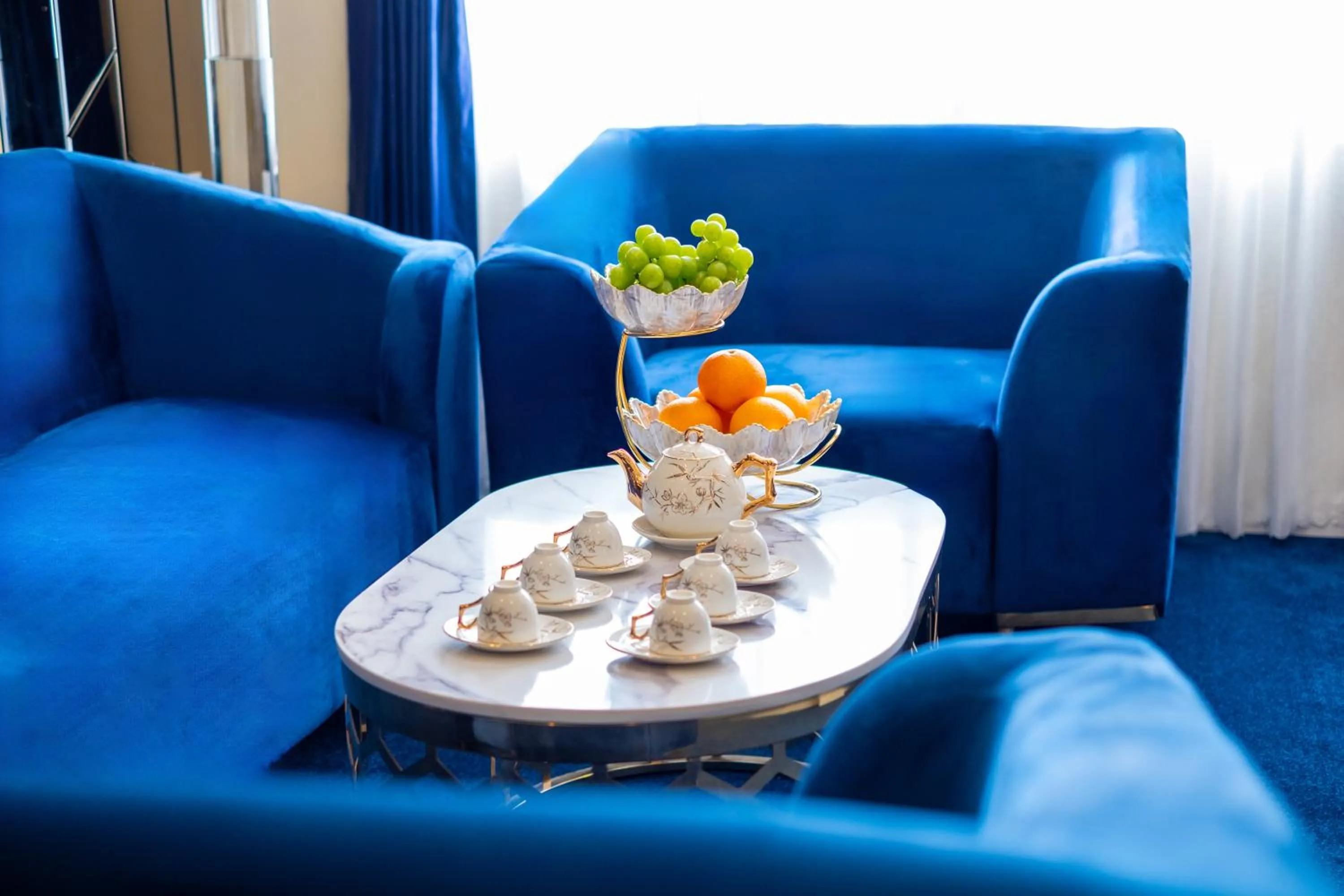 Seating area in Sandals Camellia Hotel