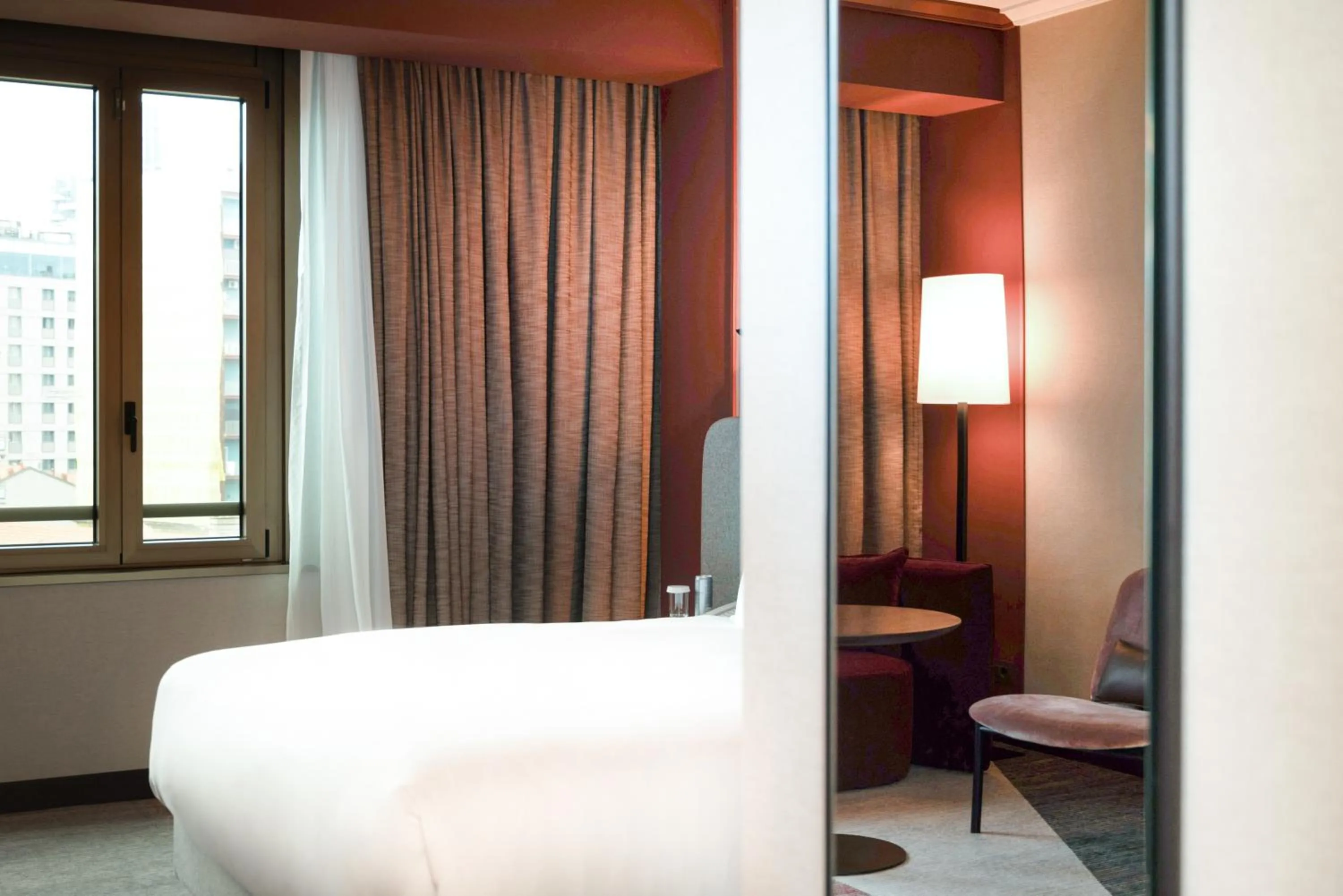 Bedroom, Bed in Hilton Milan