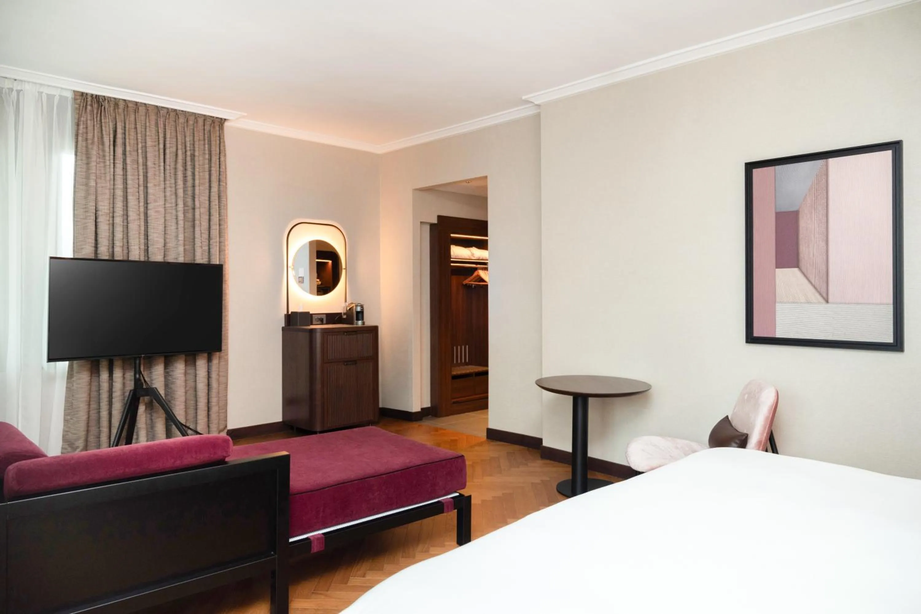 Bedroom, Bed in Hilton Milan