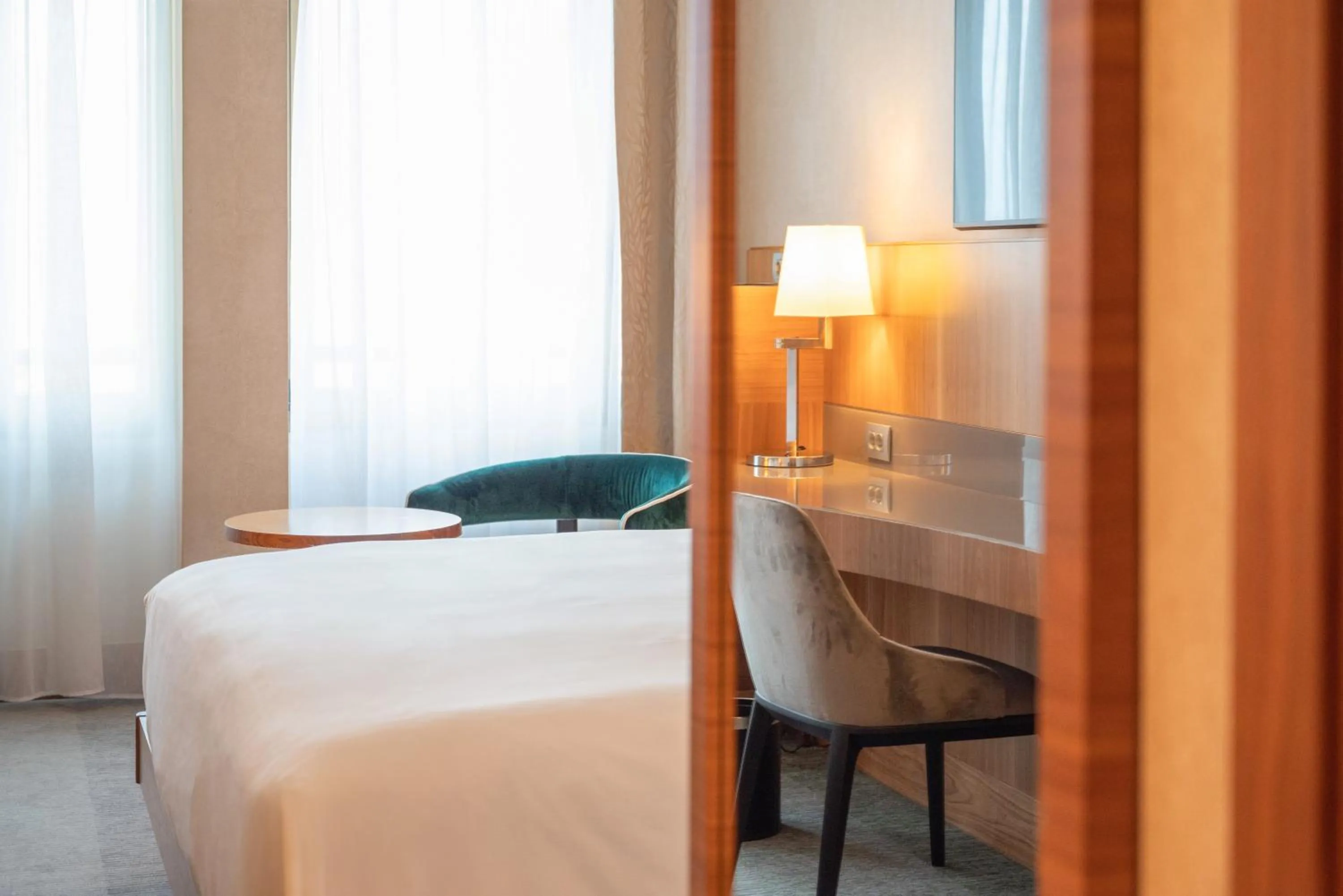 Bedroom, Bed in Hilton Milan