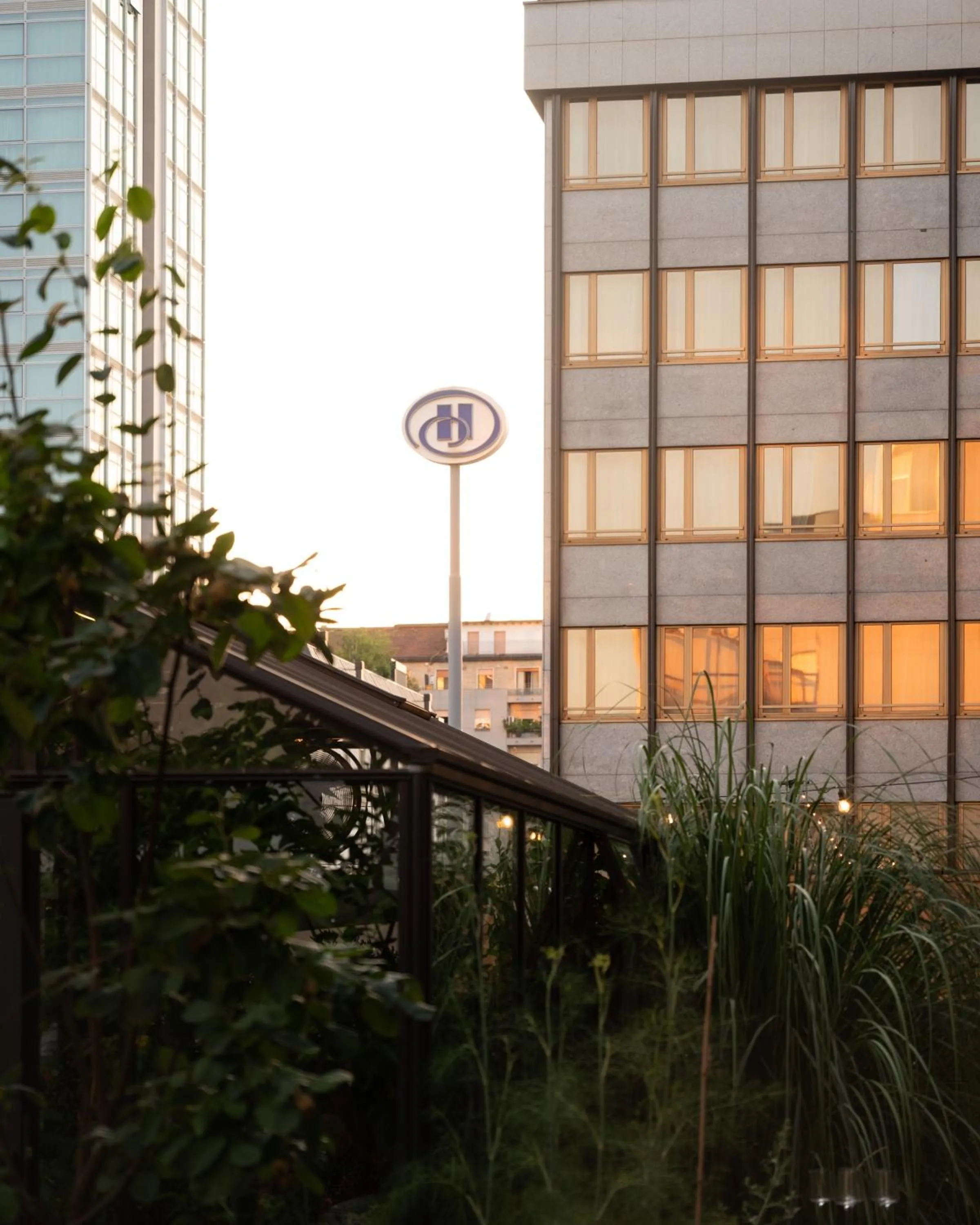 Balcony/Terrace in Hilton Milan