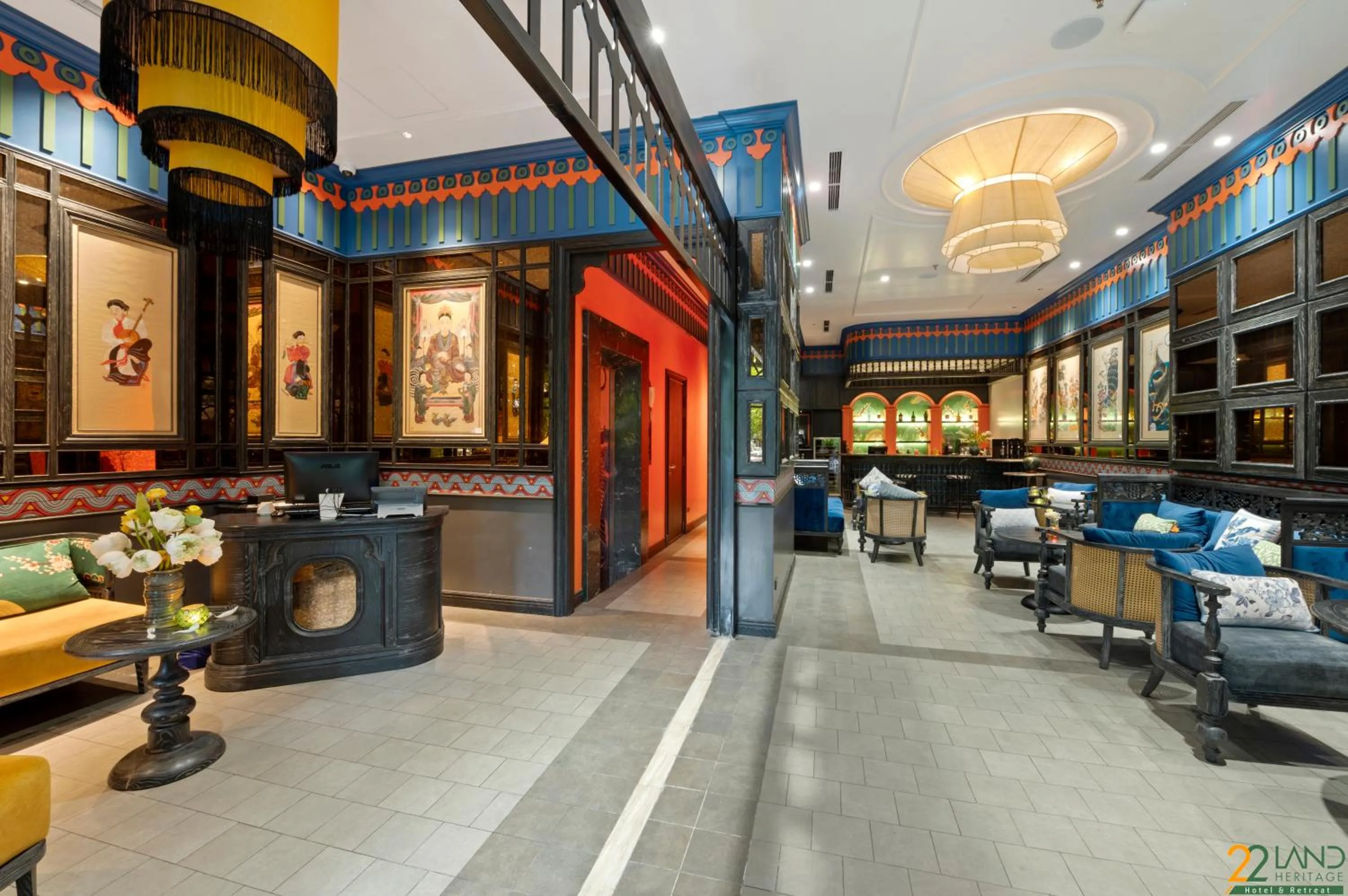 Restaurant/places to eat in 22Land Heritage Hotel & Retreat