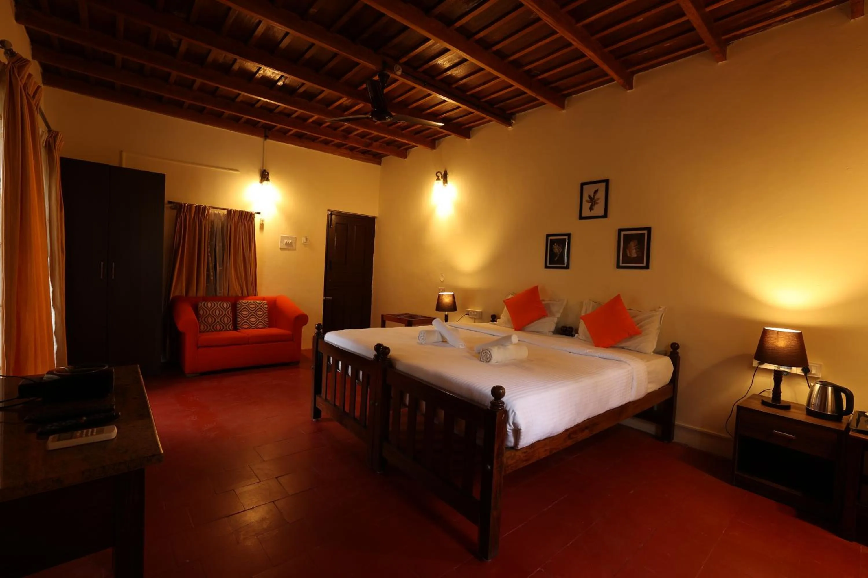 Bed in Avadale Coorg - Stag Groups Not Allowed