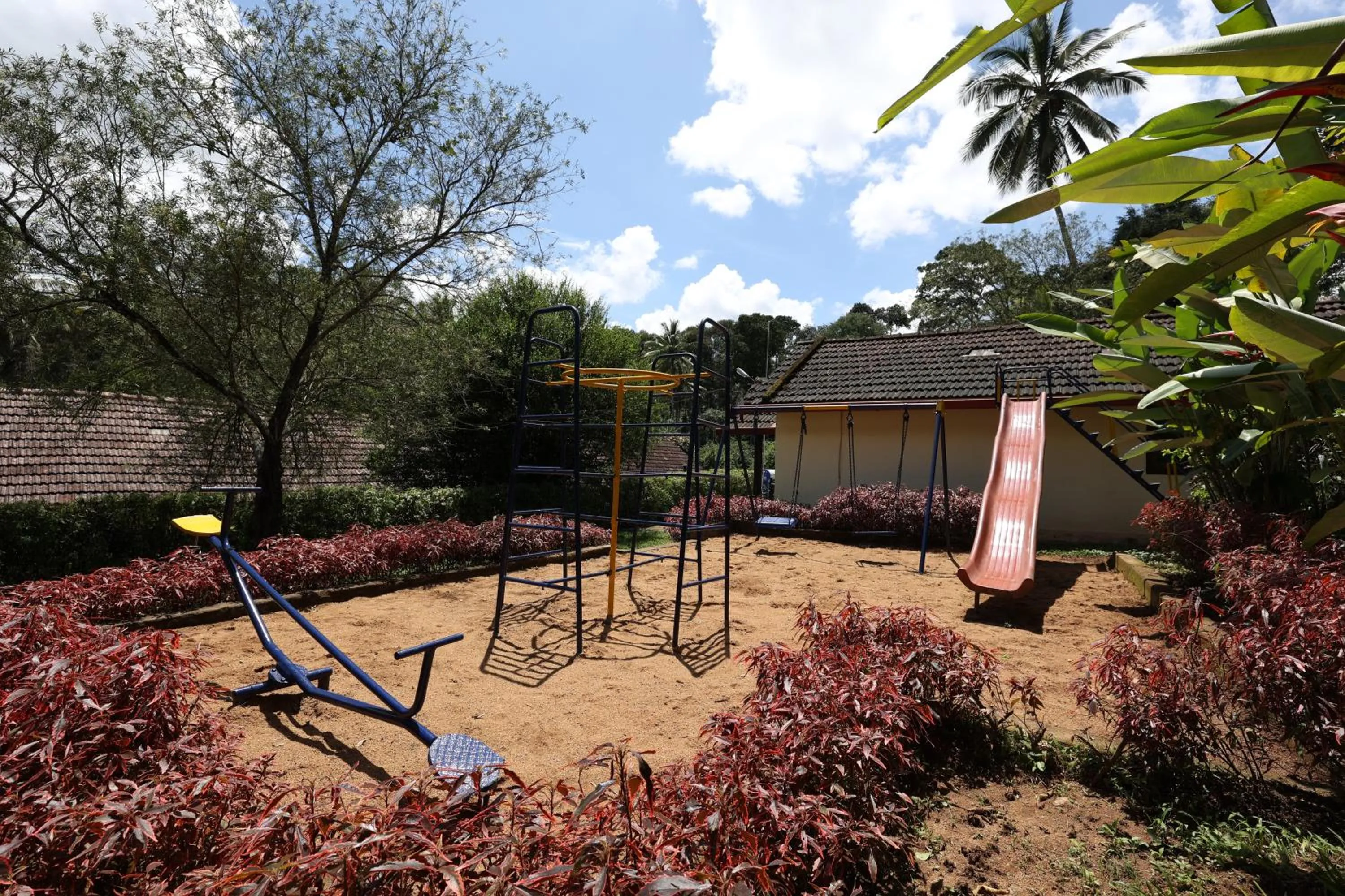 Children play ground in Avadale Coorg - Stag Groups Not Allowed