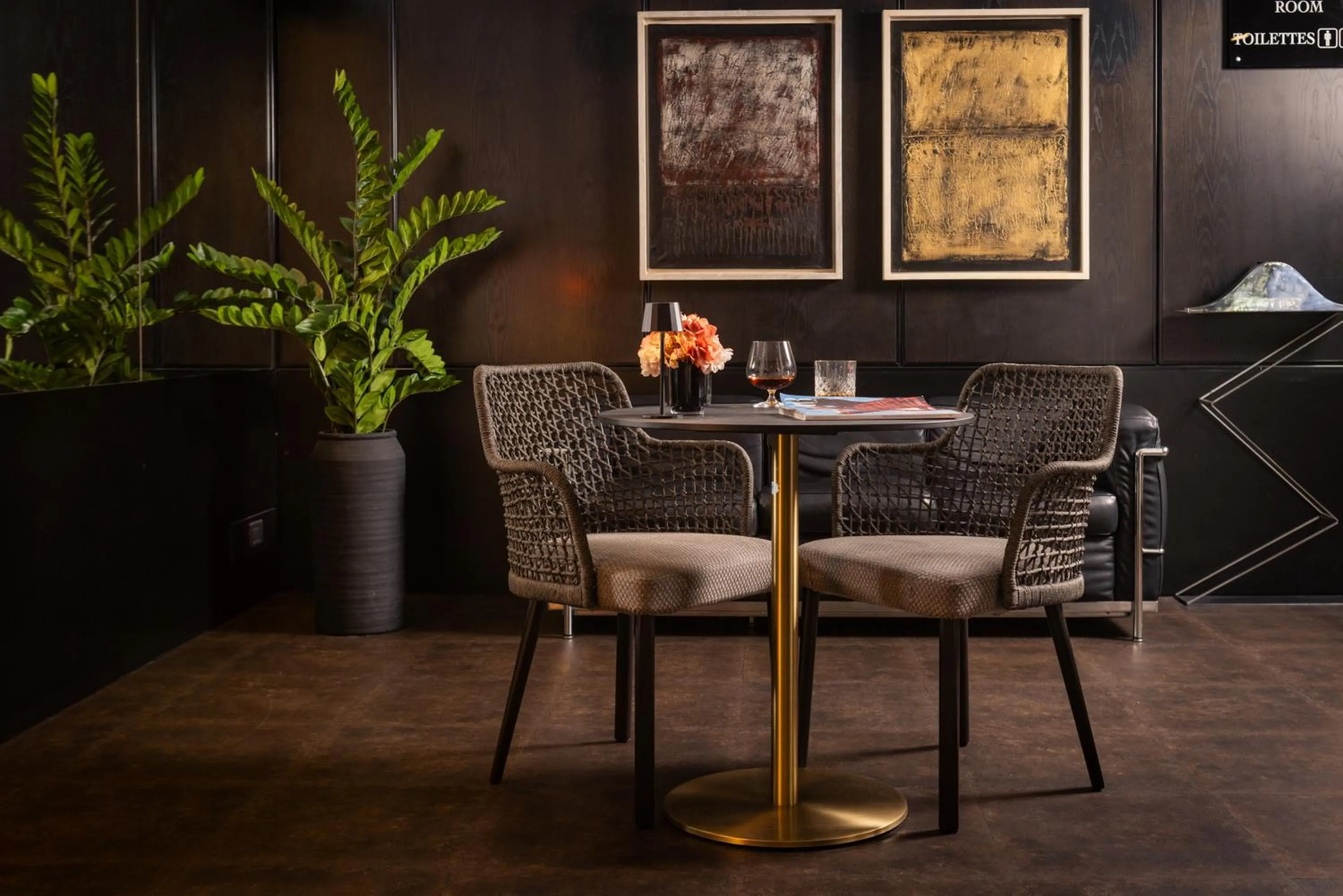 Lounge or bar in Hotel Royal Falcone