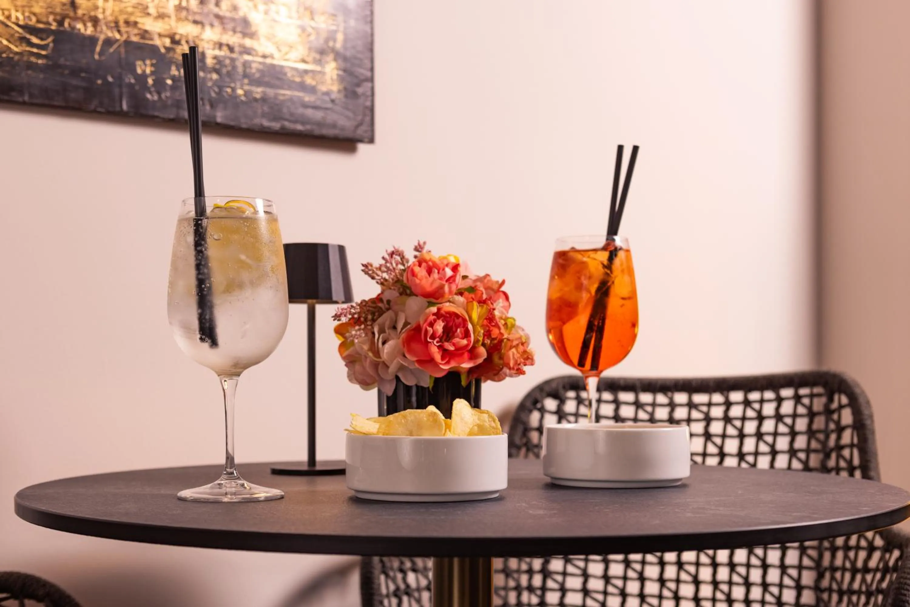 Lounge or bar in Hotel Royal Falcone