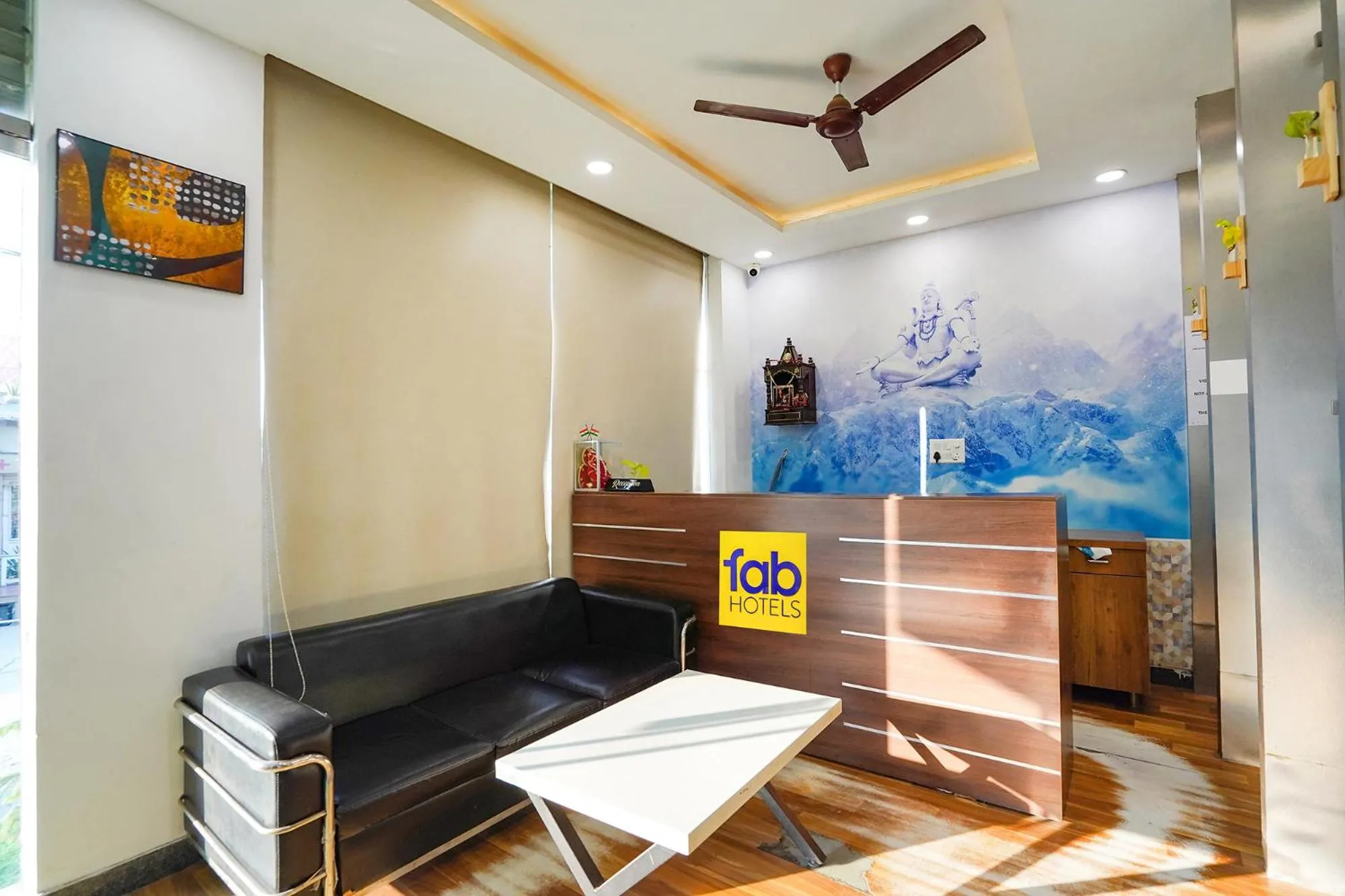 Lobby or reception in FabHotel Prime Culture