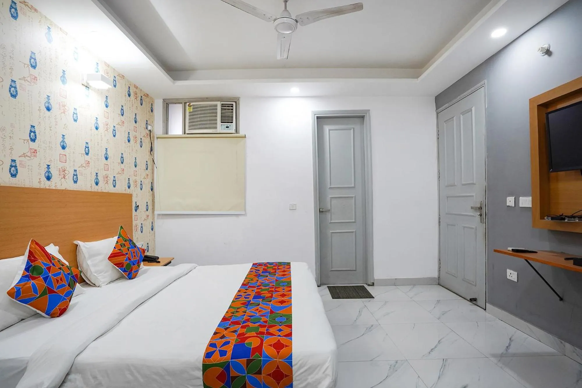 Bed in FabHotel Prime Culture