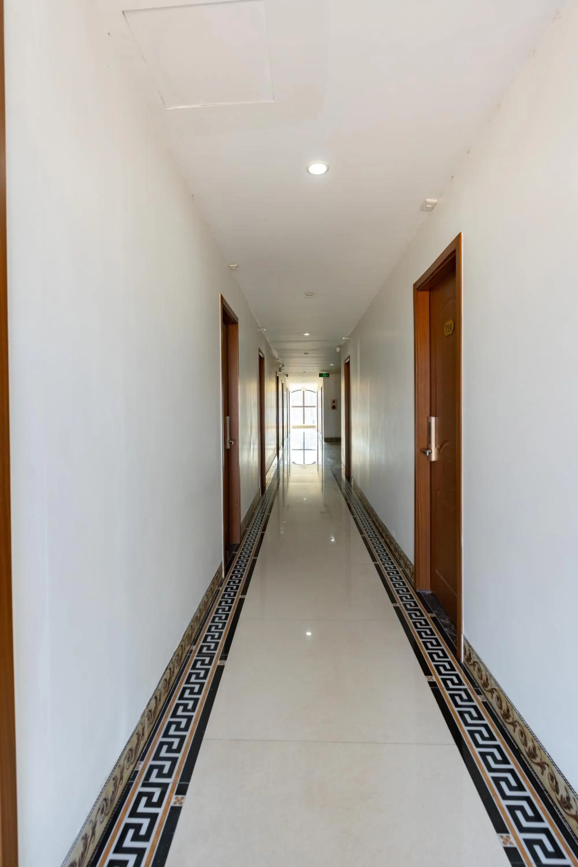 Property building in Grand Hill Hotel & Apartment
