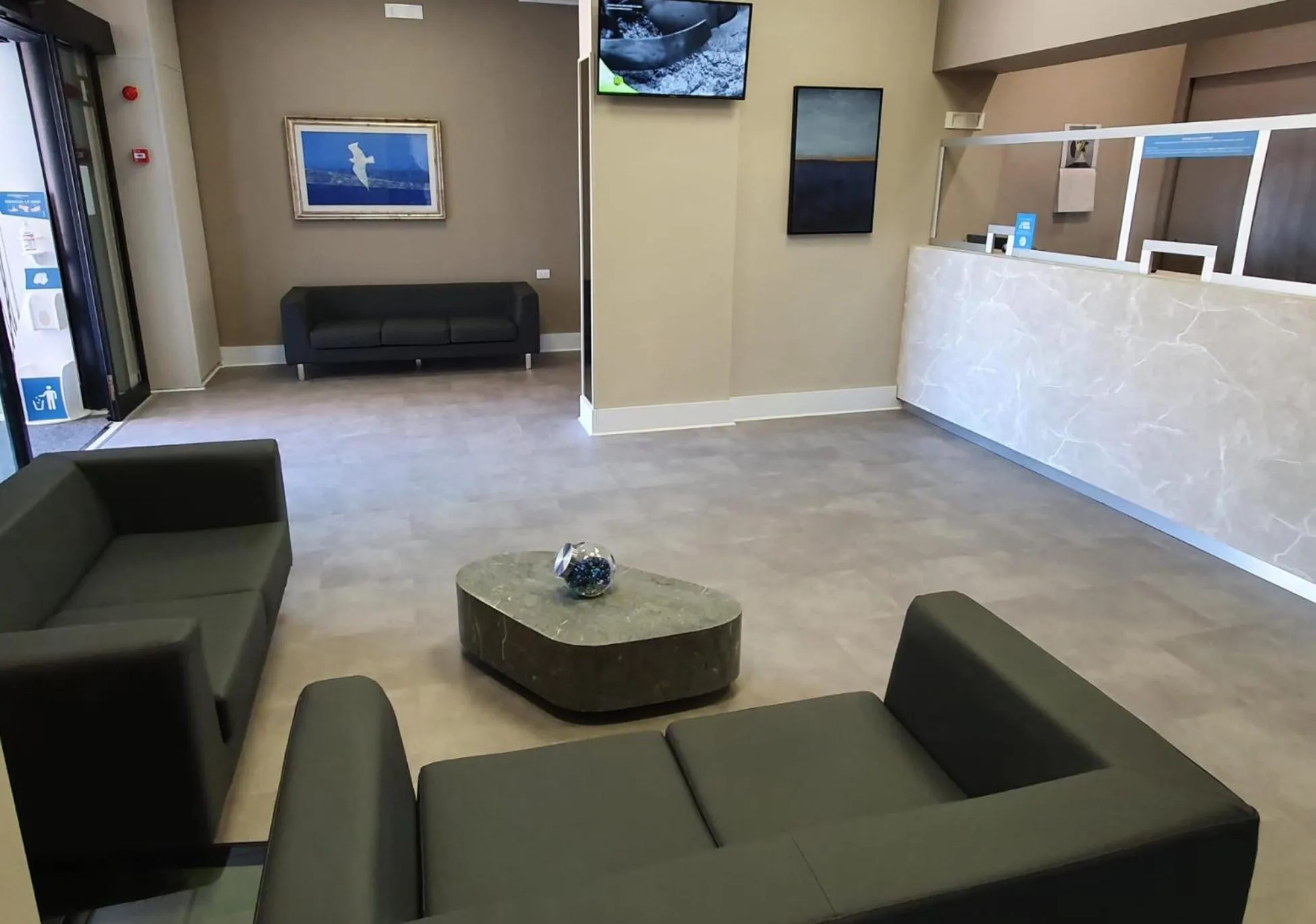 Lobby or reception in Il Gabbiano