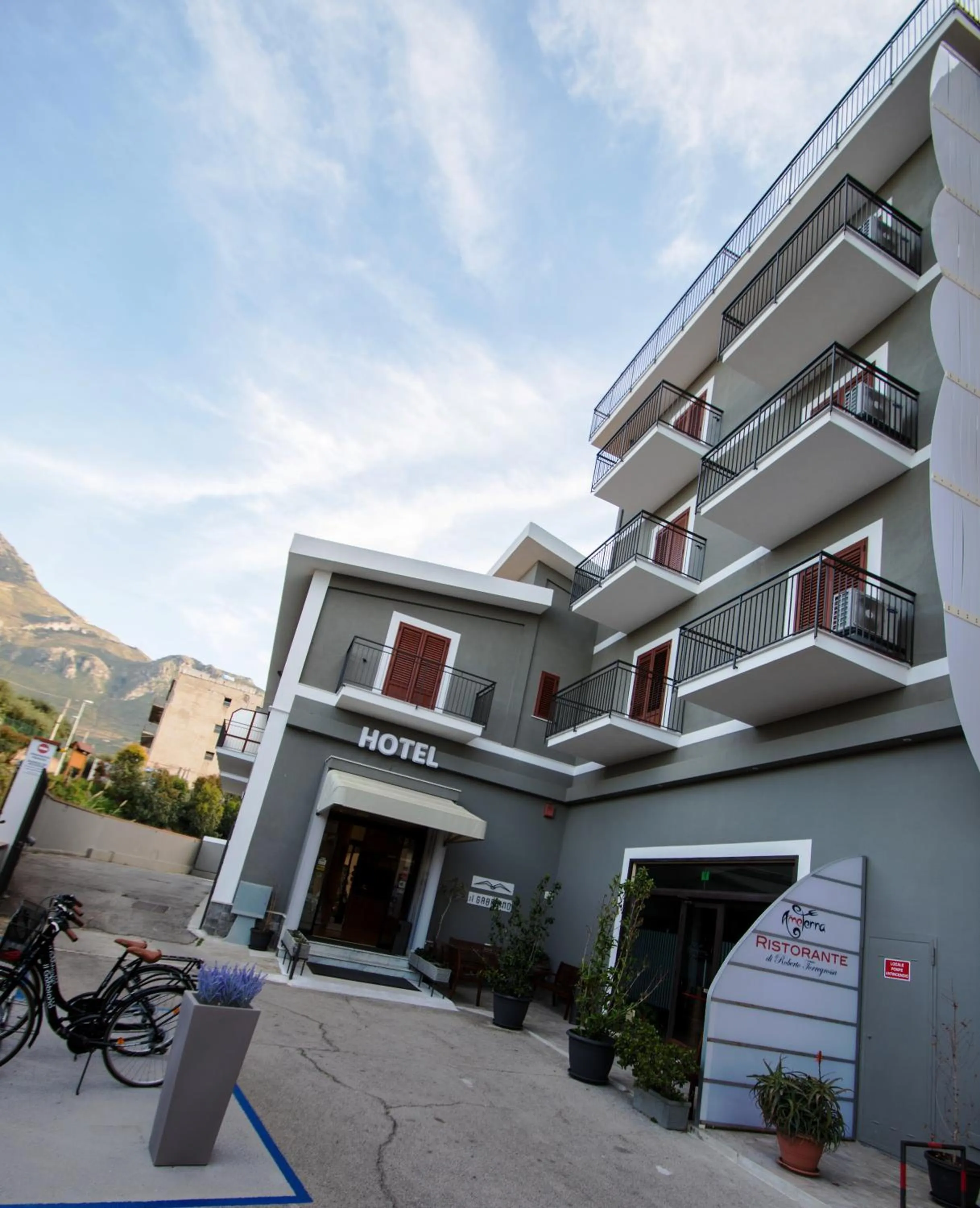 Facade/entrance in Il Gabbiano