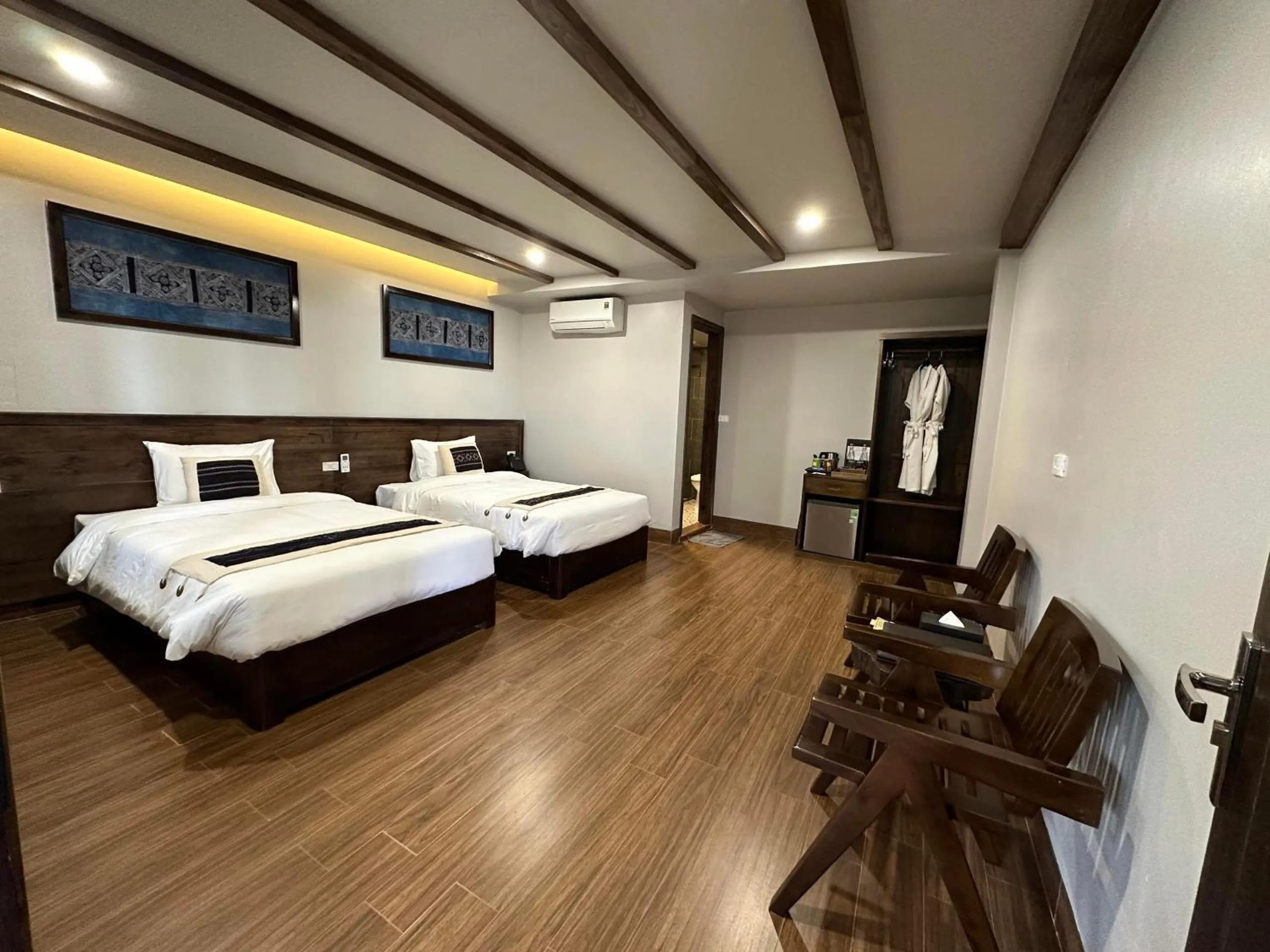 Bedroom, Bed in Sapa Pine Hill Eco Lodge