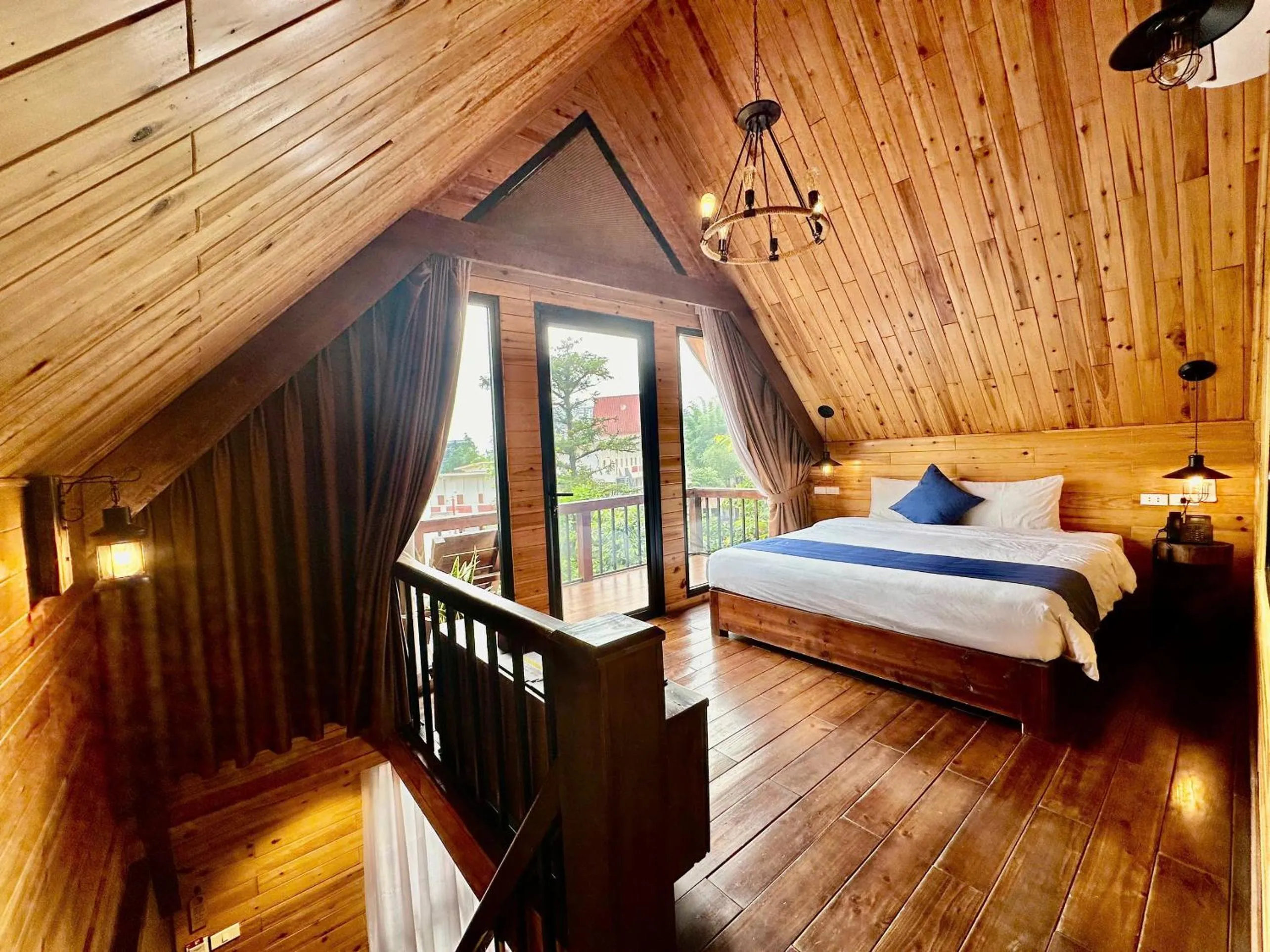 Bedroom, Bed in Sapa Pine Hill Eco Lodge