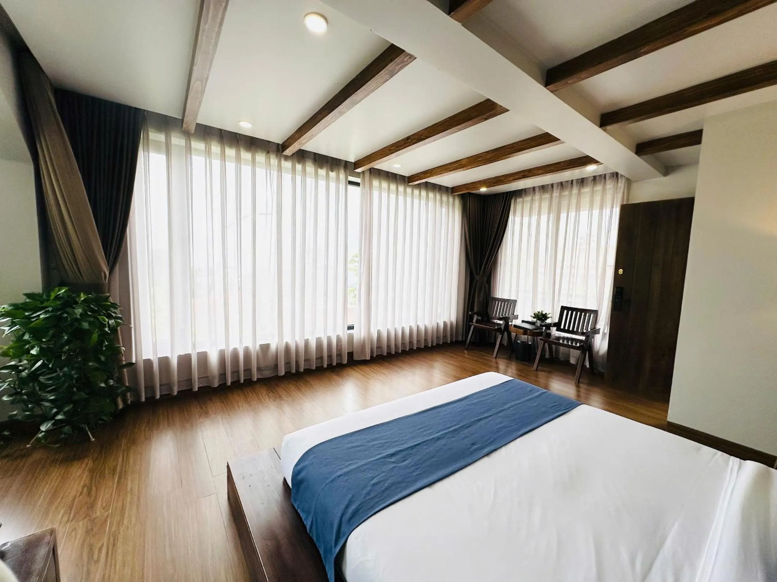 Bedroom, Bed in Sapa Pine Hill Eco Lodge