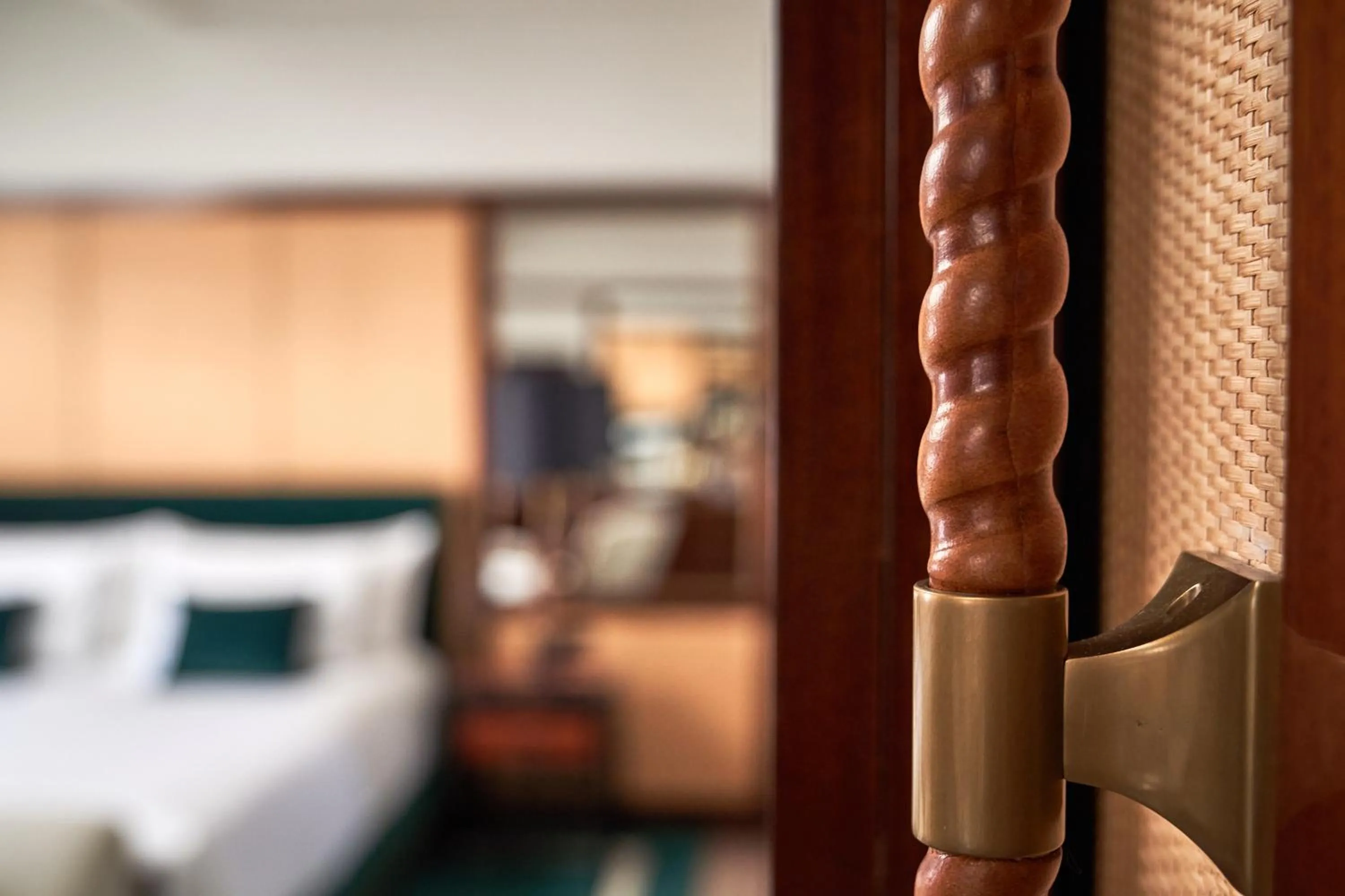 Decorative detail, Bed in Portrait Milano - Lungarno Collection