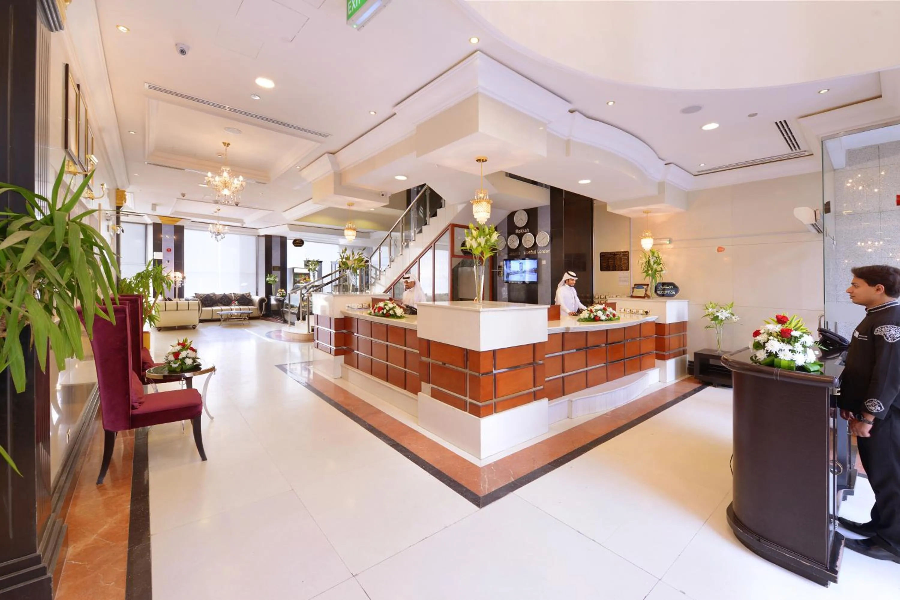 Lobby or reception in Deyar Al Eiman Hotel