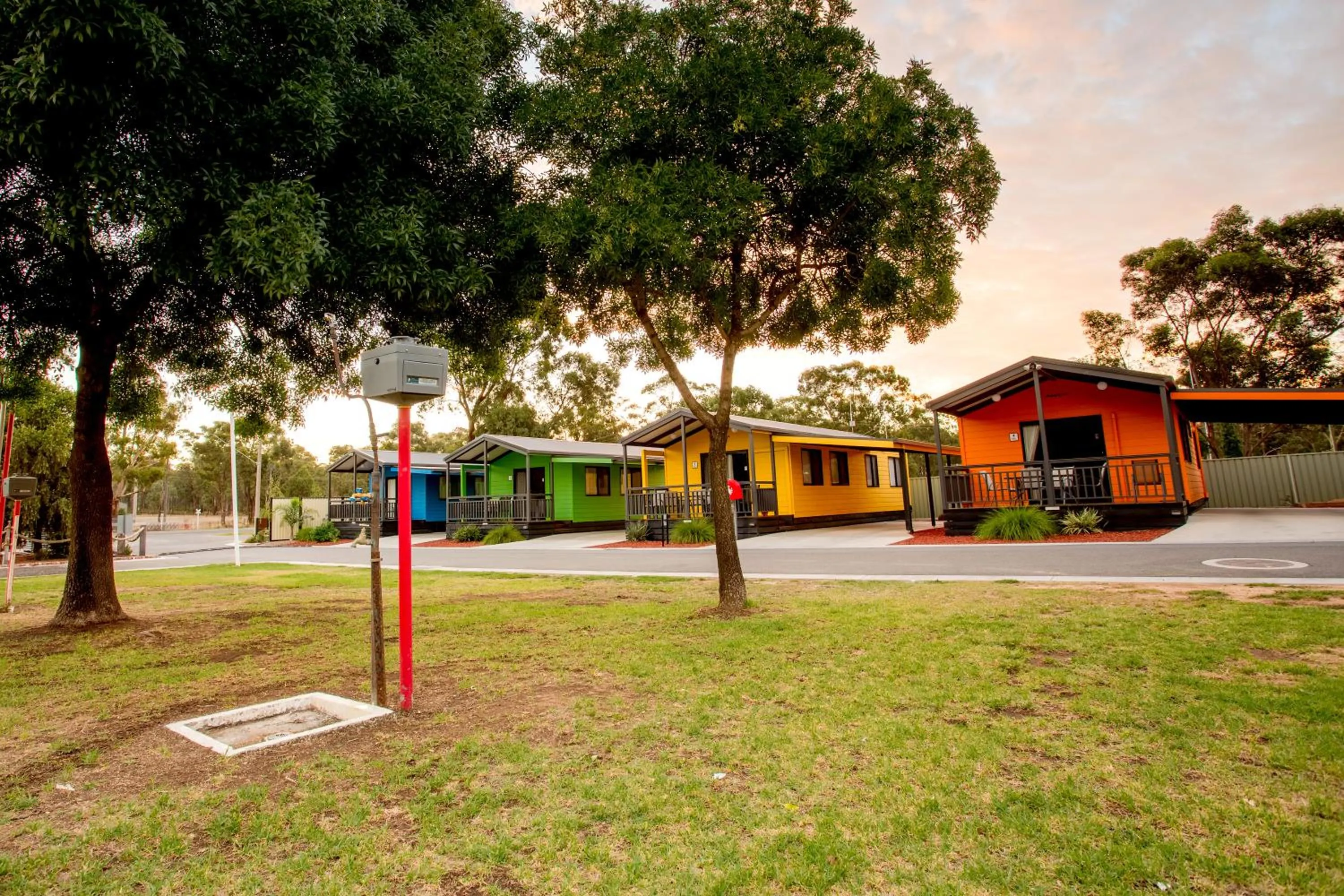 Property building in BIG4 Bendigo Park Lane Holiday Park